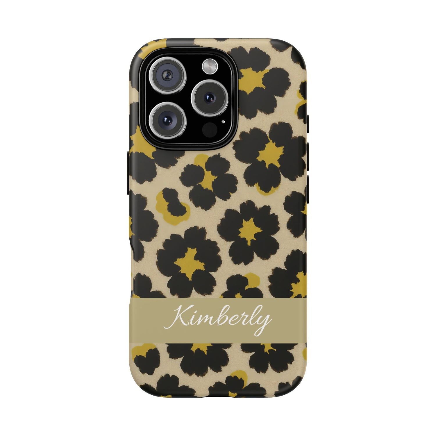 Neon Safari Bloom Phone Case - Tough Protective Cover for iPhone, Samsung & Google Pixel iPhone 16 Pro Matte