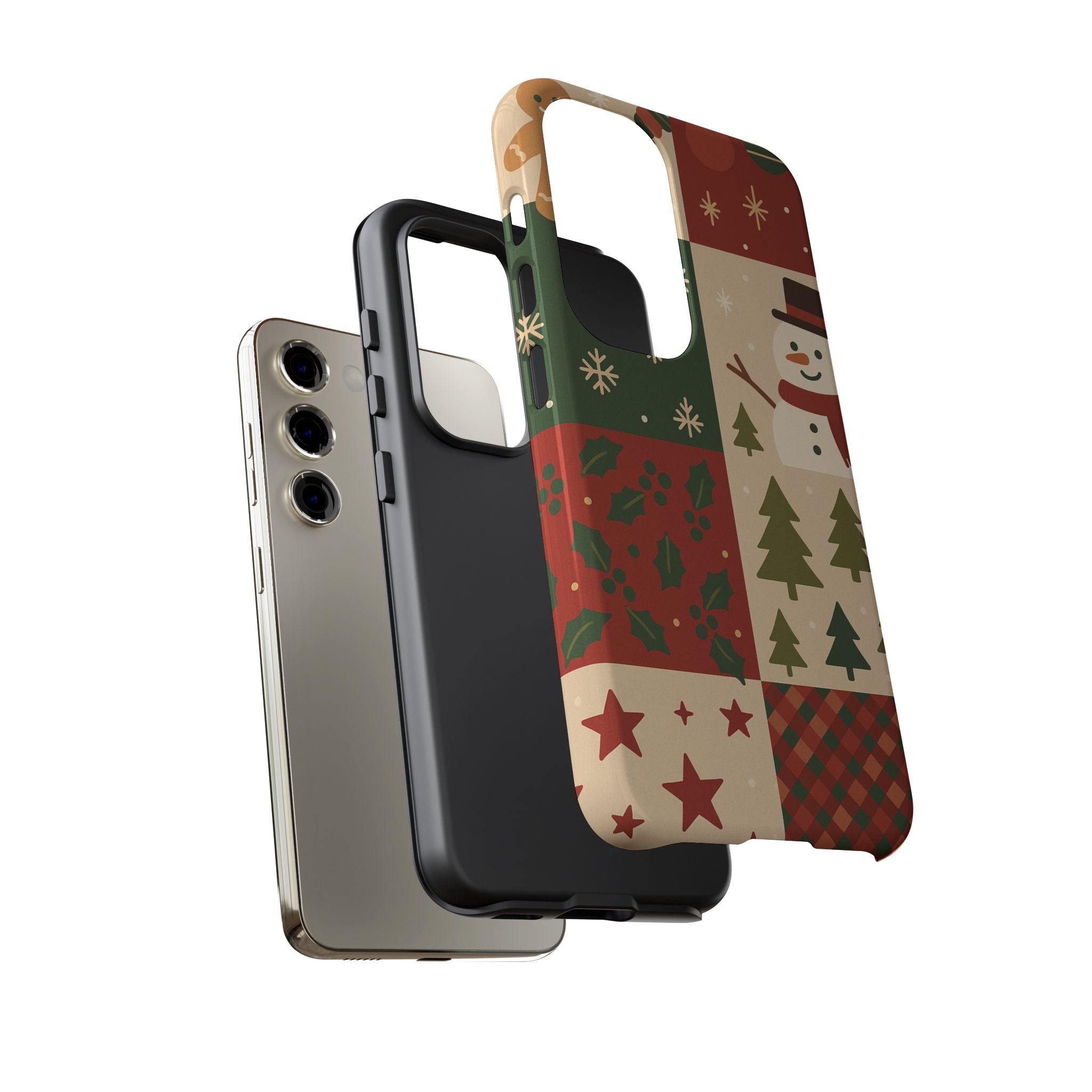 Festive Phone Case - Holiday Cheer, Christmas Gift, Winter Decor, Cute Cell Phone Cover, Seasonal Accessory, Unique Present