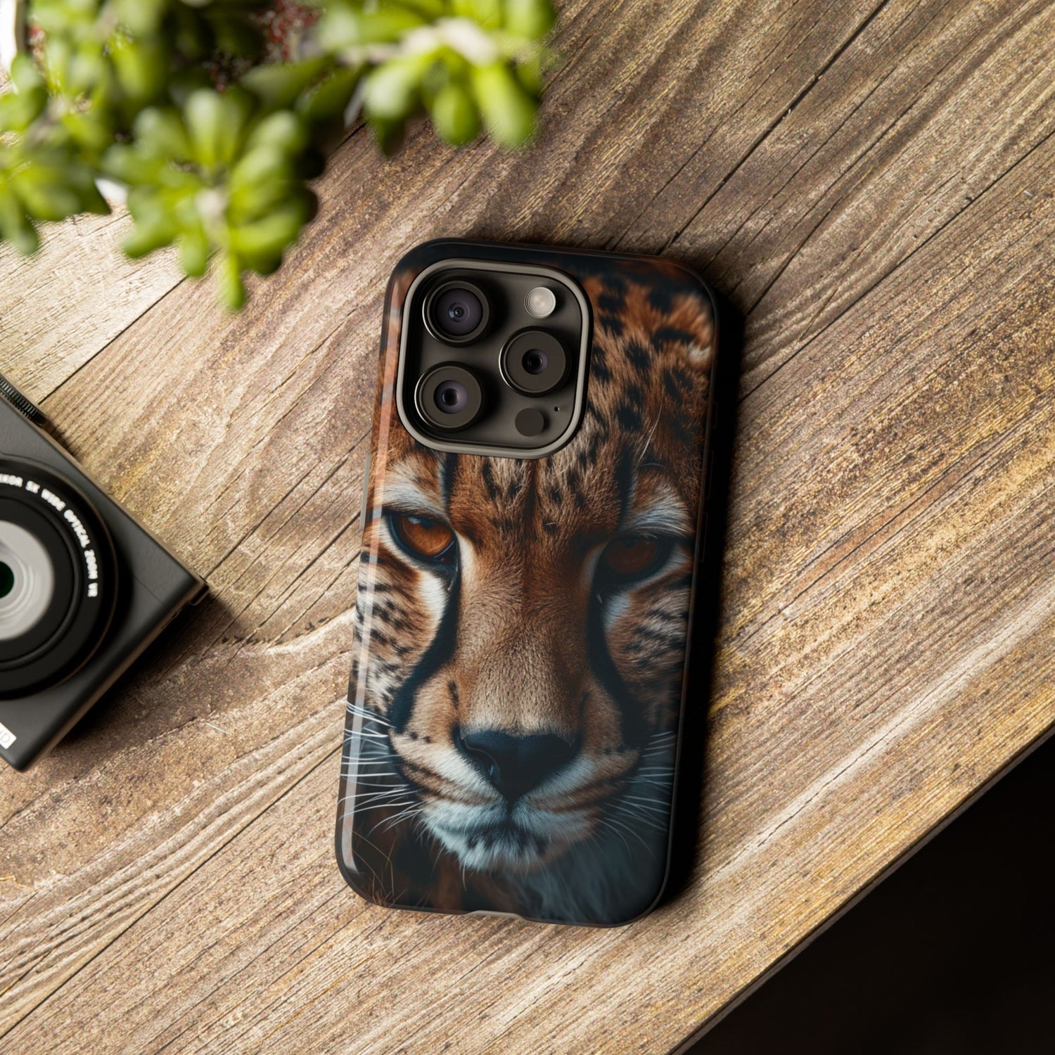 Spirit of the Wild - Cheetah Gaze Phone Case