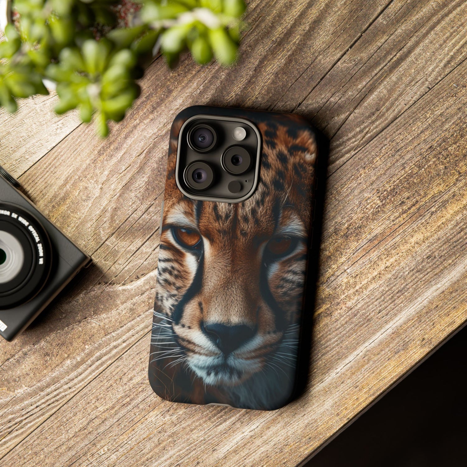 Spirit of the Wild - Cheetah Gaze Phone Case