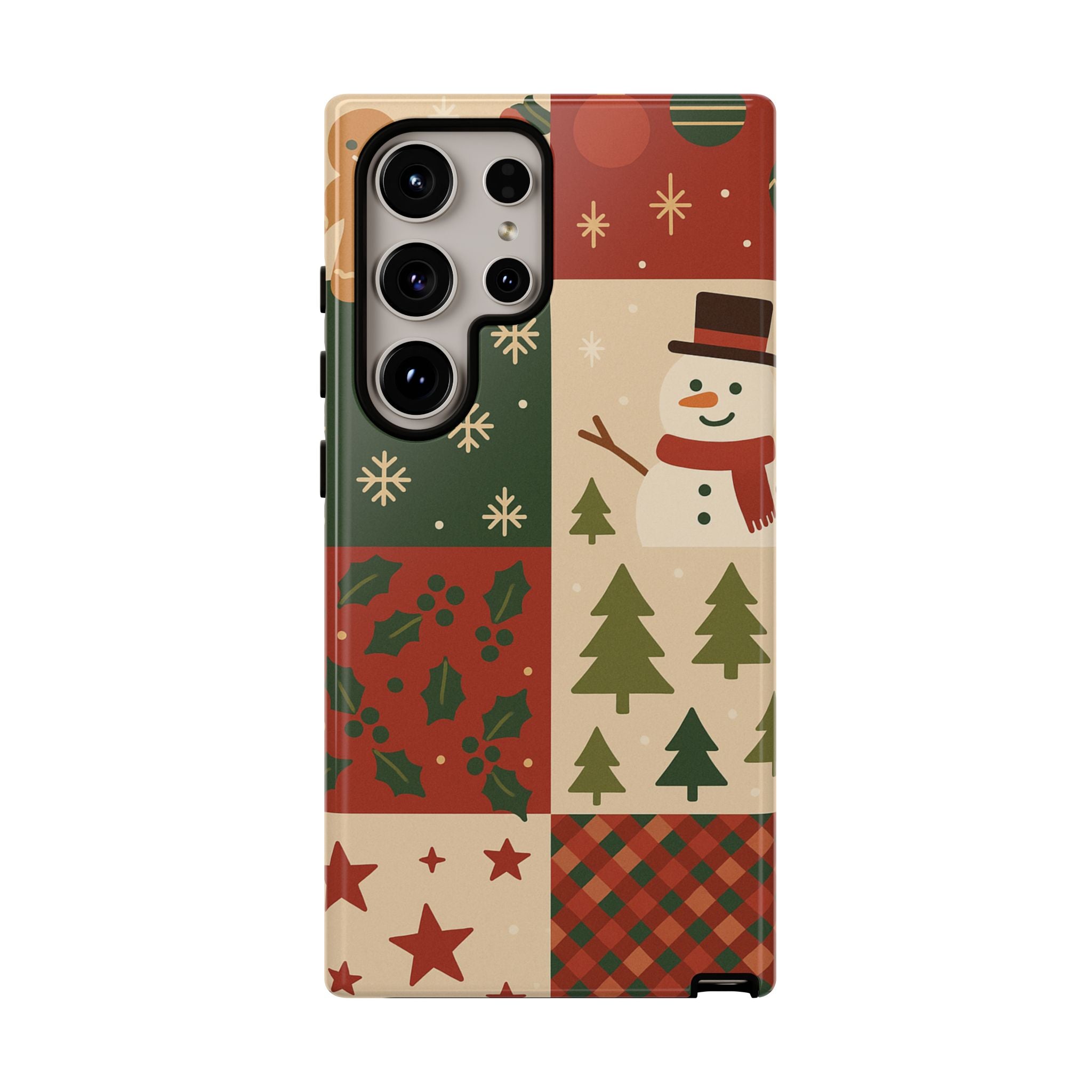 Festive Phone Case - Holiday Cheer, Christmas Gift, Winter Decor, Cute Cell Phone Cover, Seasonal Accessory, Unique Present Samsung Galaxy S24 Ultra Glossy