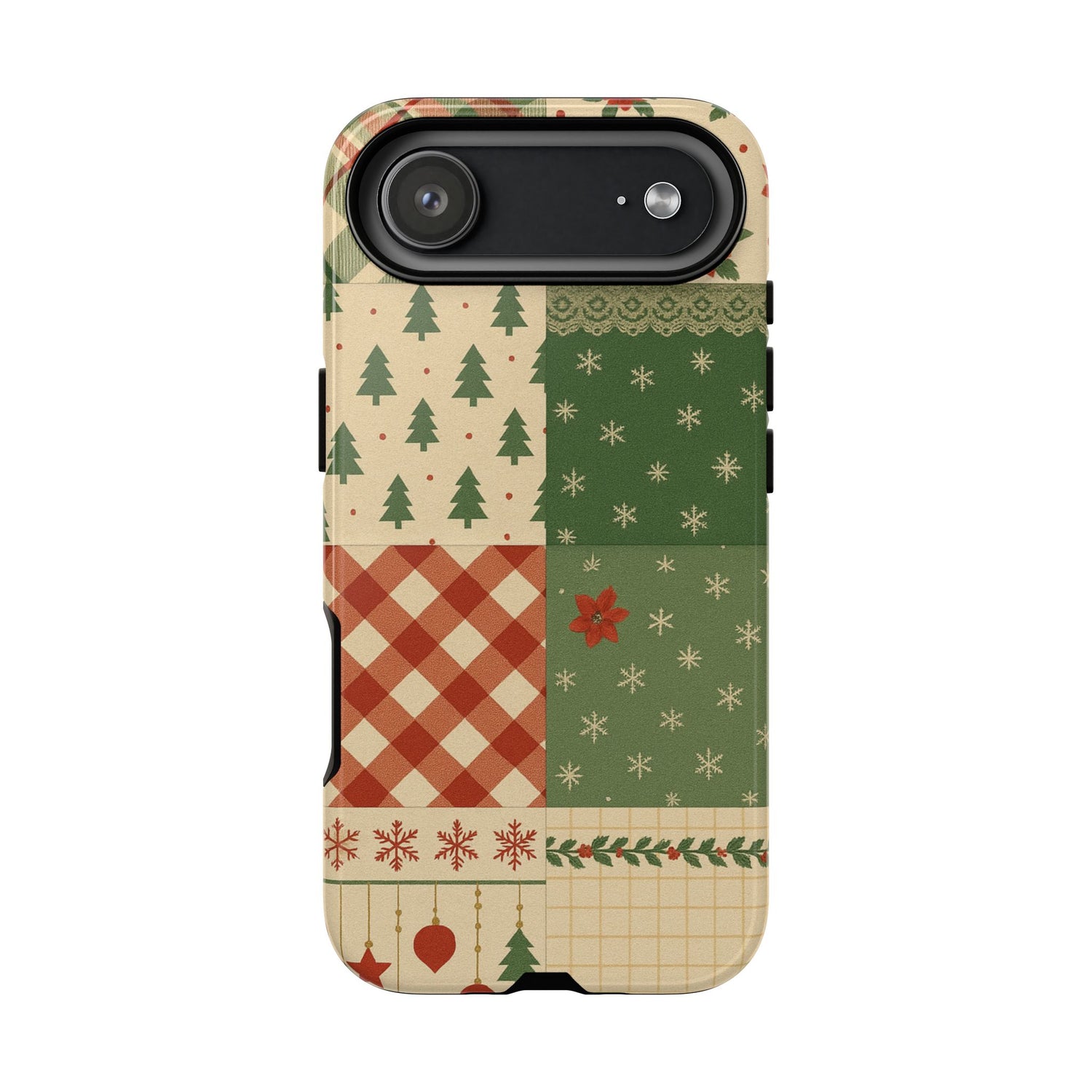 Festive Phone Cases, Luxury Black and Gold Design for Christmas Gift, Holiday Decor, Tough Case, Winter Celebration, Elegant iPhone Cover iPhone 17 Air Glossy
