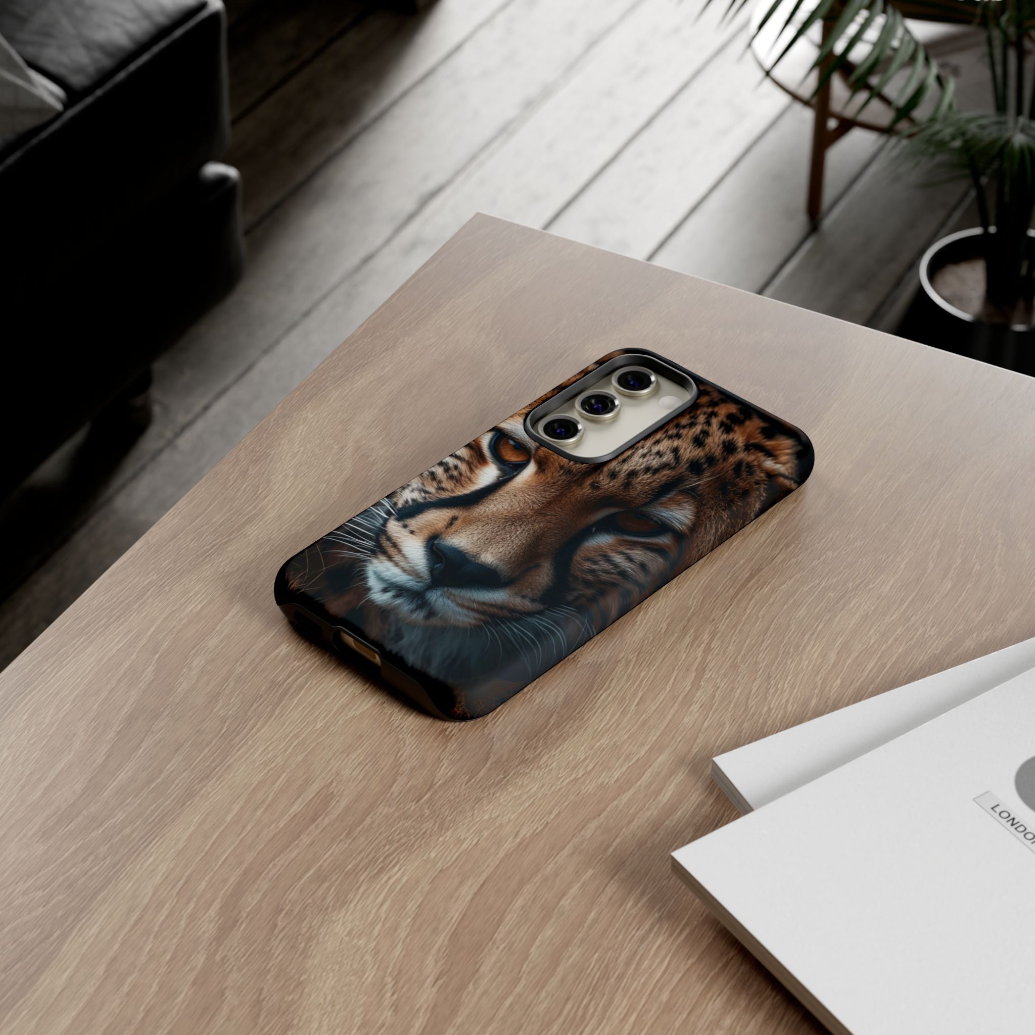 Spirit of the Wild - Cheetah Gaze Phone Case