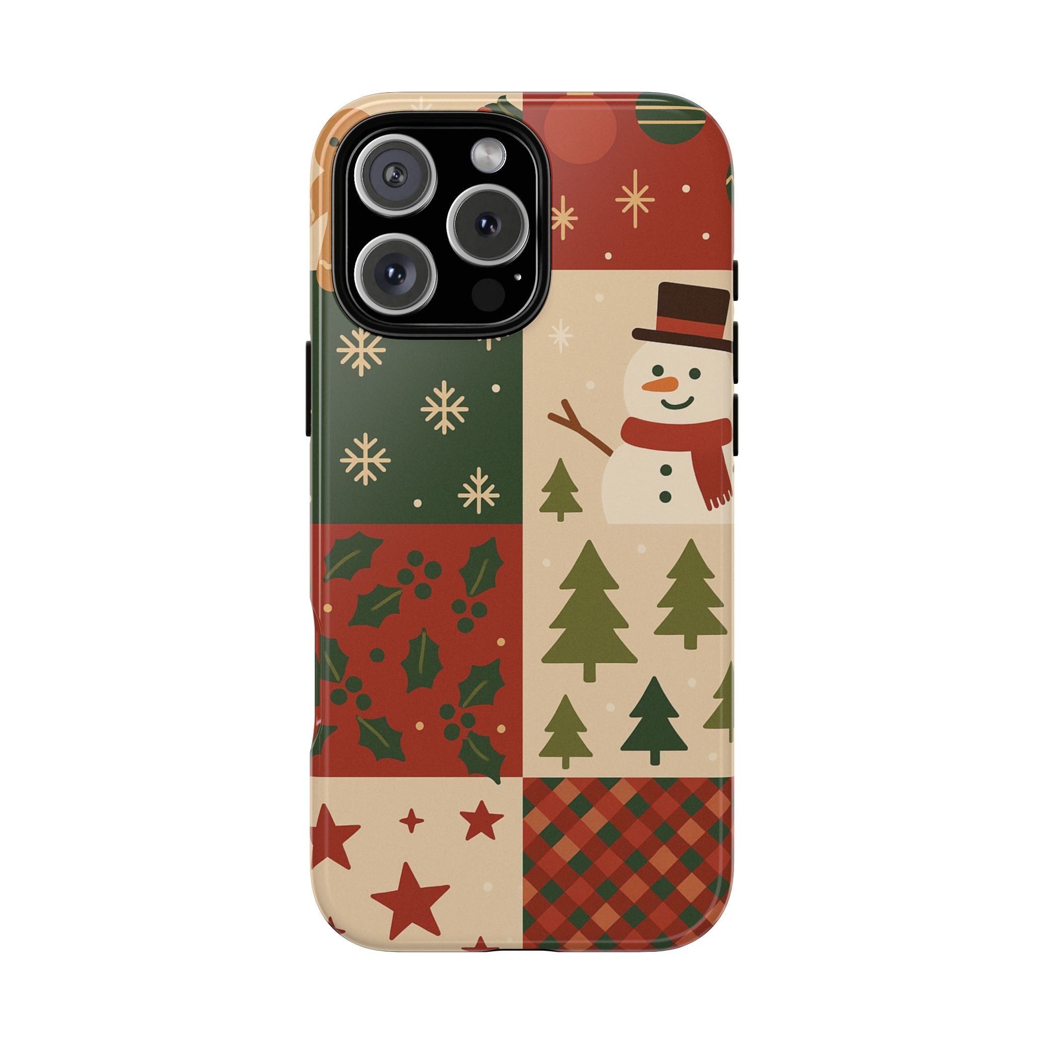 Festive Phone Case - Holiday Cheer, Christmas Gift, Winter Decor, Cute Cell Phone Cover, Seasonal Accessory, Unique Present iPhone 16 Pro Max Glossy