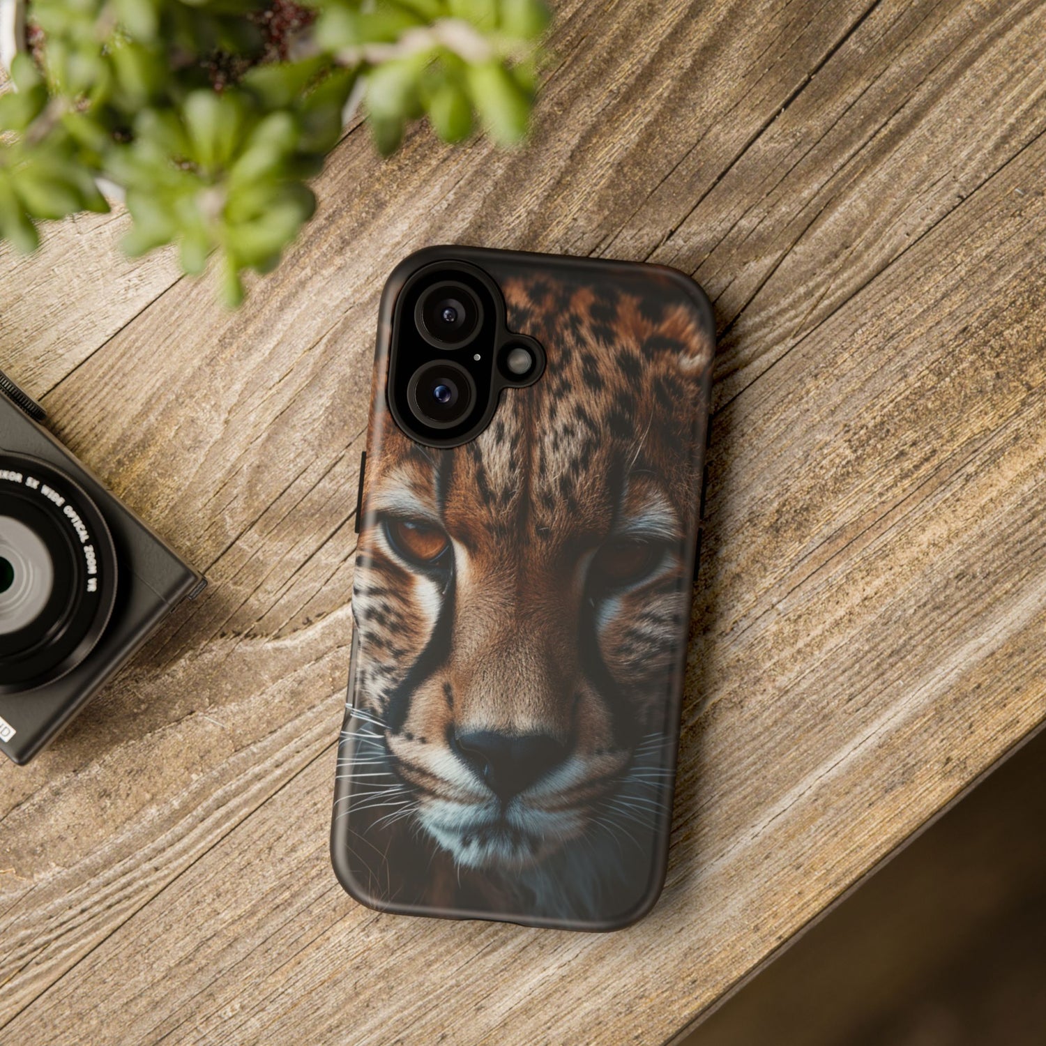 Spirit of the Wild - Cheetah Gaze Phone Case