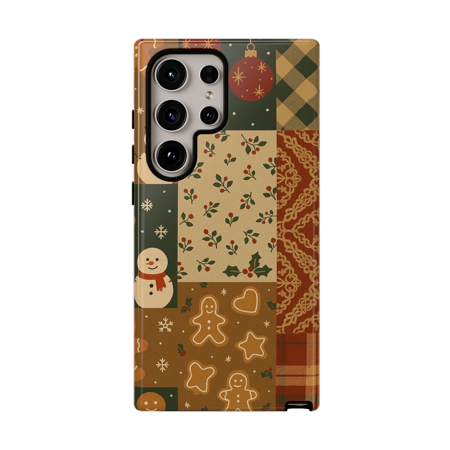 Cute Christmas Phone Case for this Festive Season - Tough Design Samsung Galaxy S24 Ultra Glossy