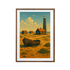 Dungeness Kent Beach Watercolor Print - Wall Art England