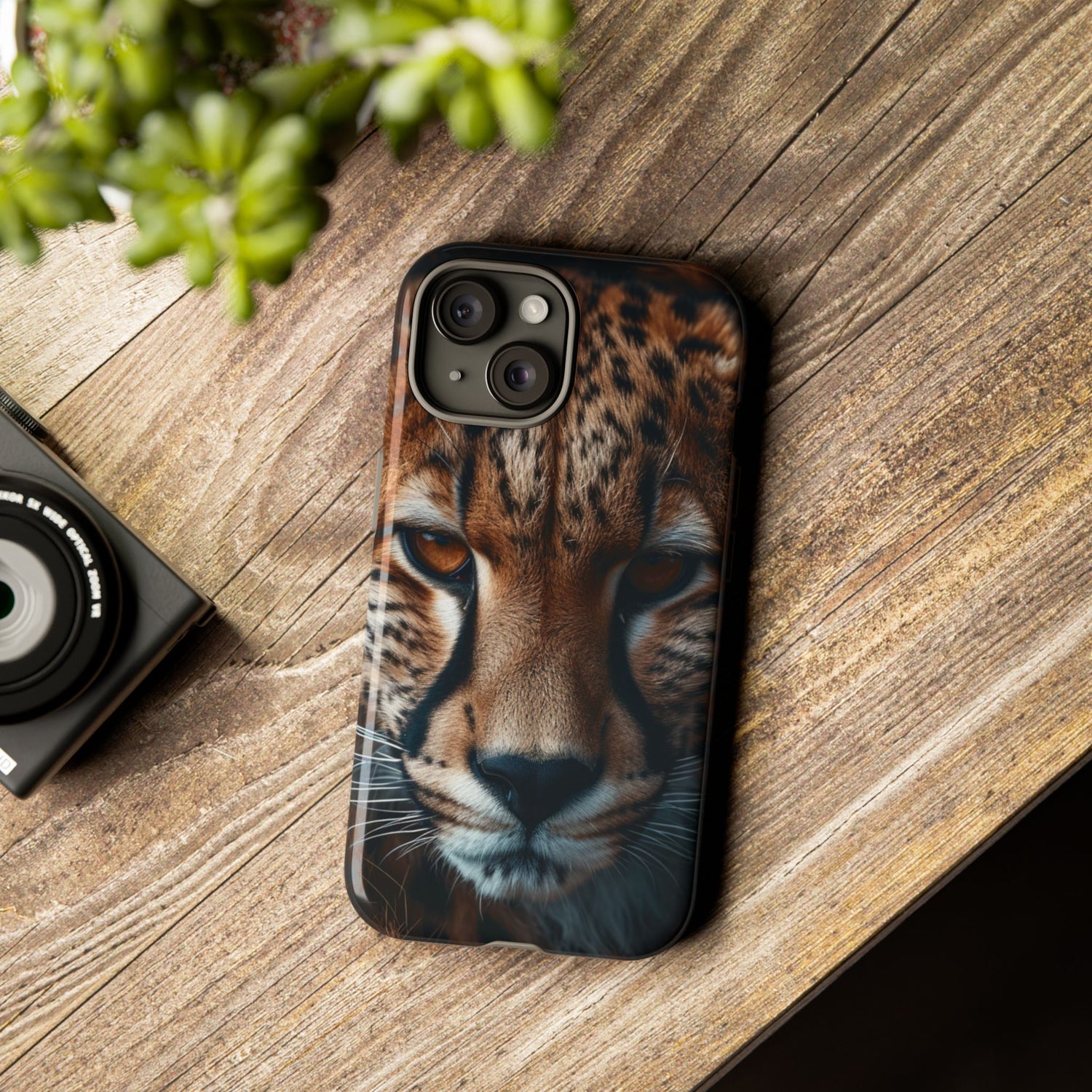 Spirit of the Wild - Cheetah Gaze Phone Case