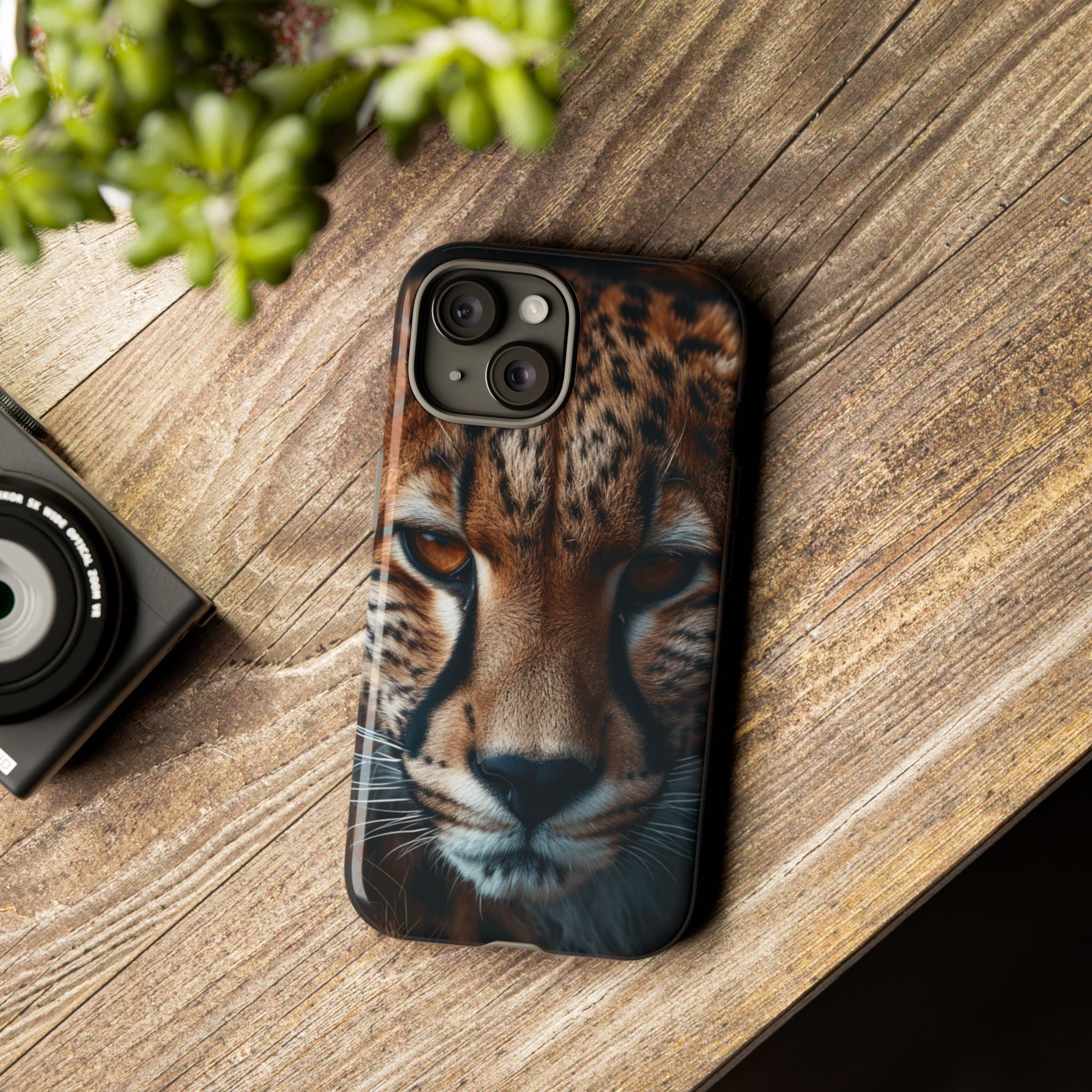 Spirit of the Wild - Cheetah Gaze Phone Case