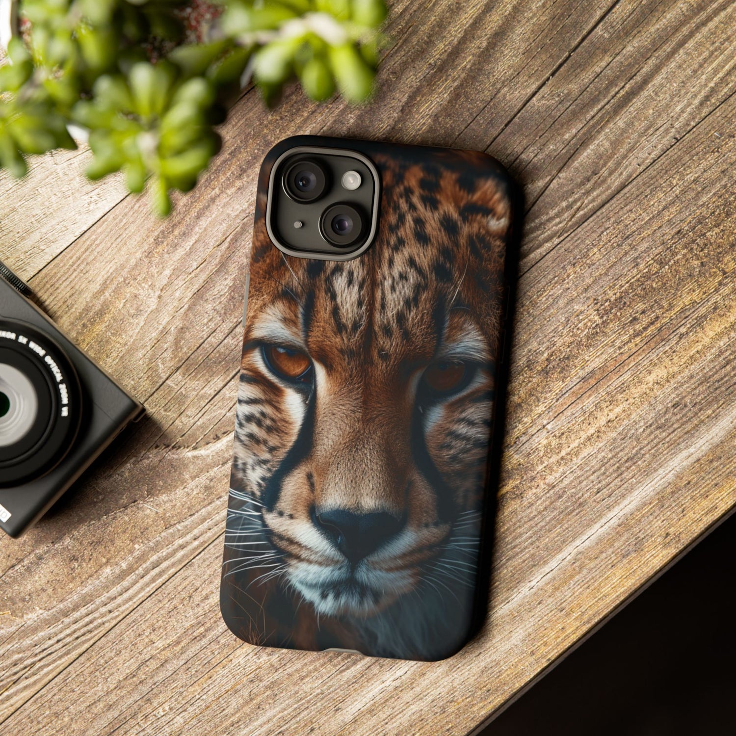 Spirit of the Wild - Cheetah Gaze Phone Case