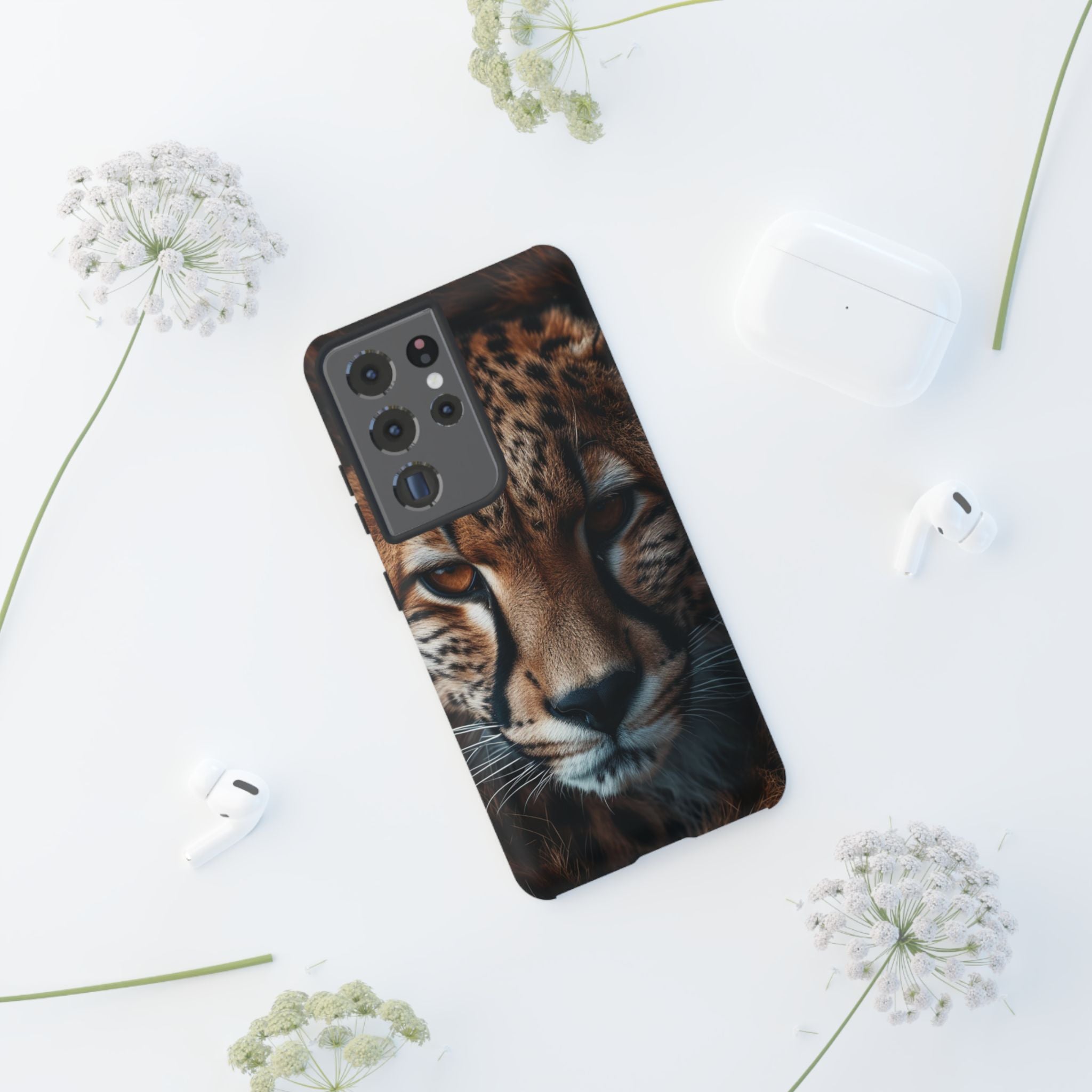 Spirit of the Wild - Cheetah Gaze Phone Case
