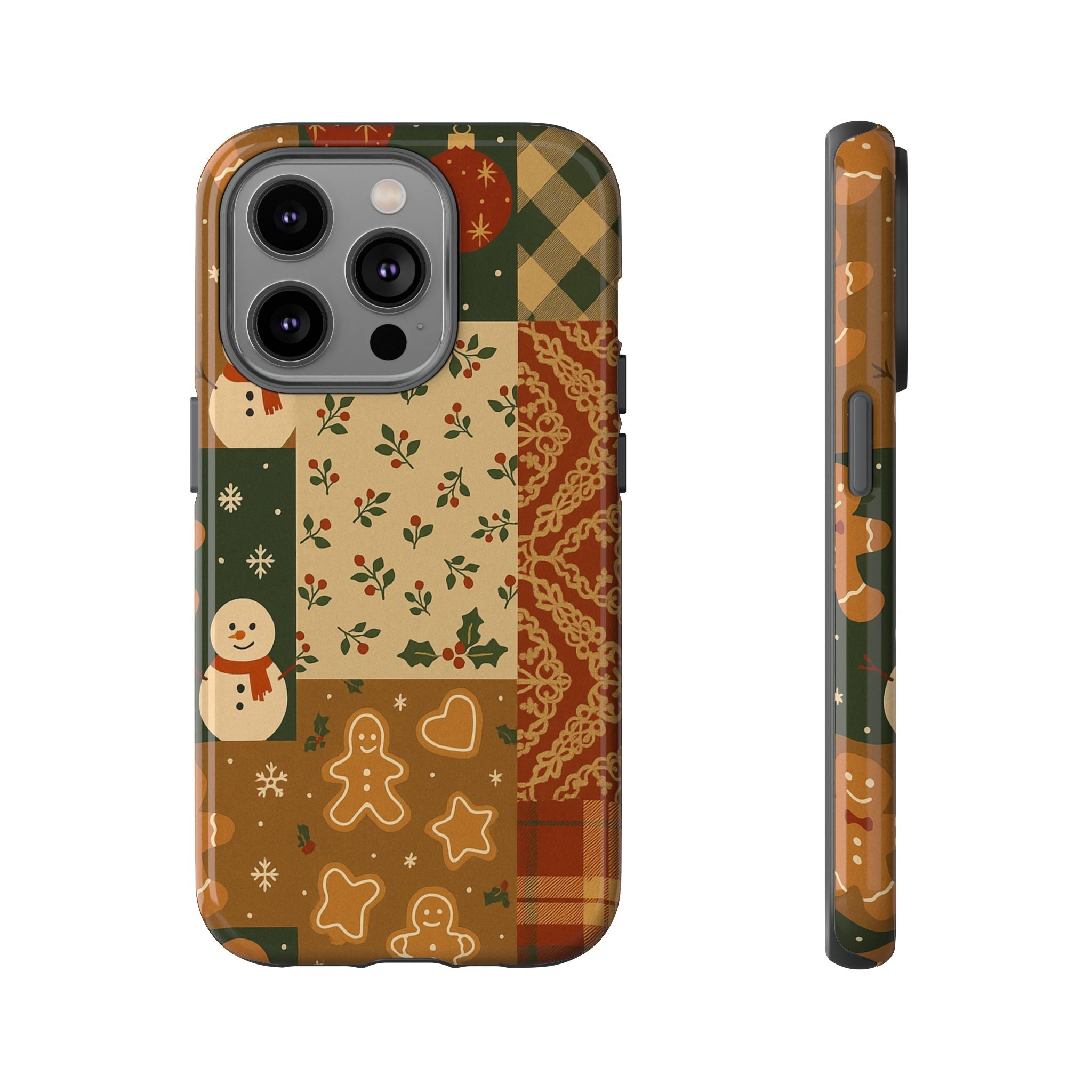 Cute Christmas Phone Case for this Festive Season - Tough Design iPhone 14 Pro Glossy