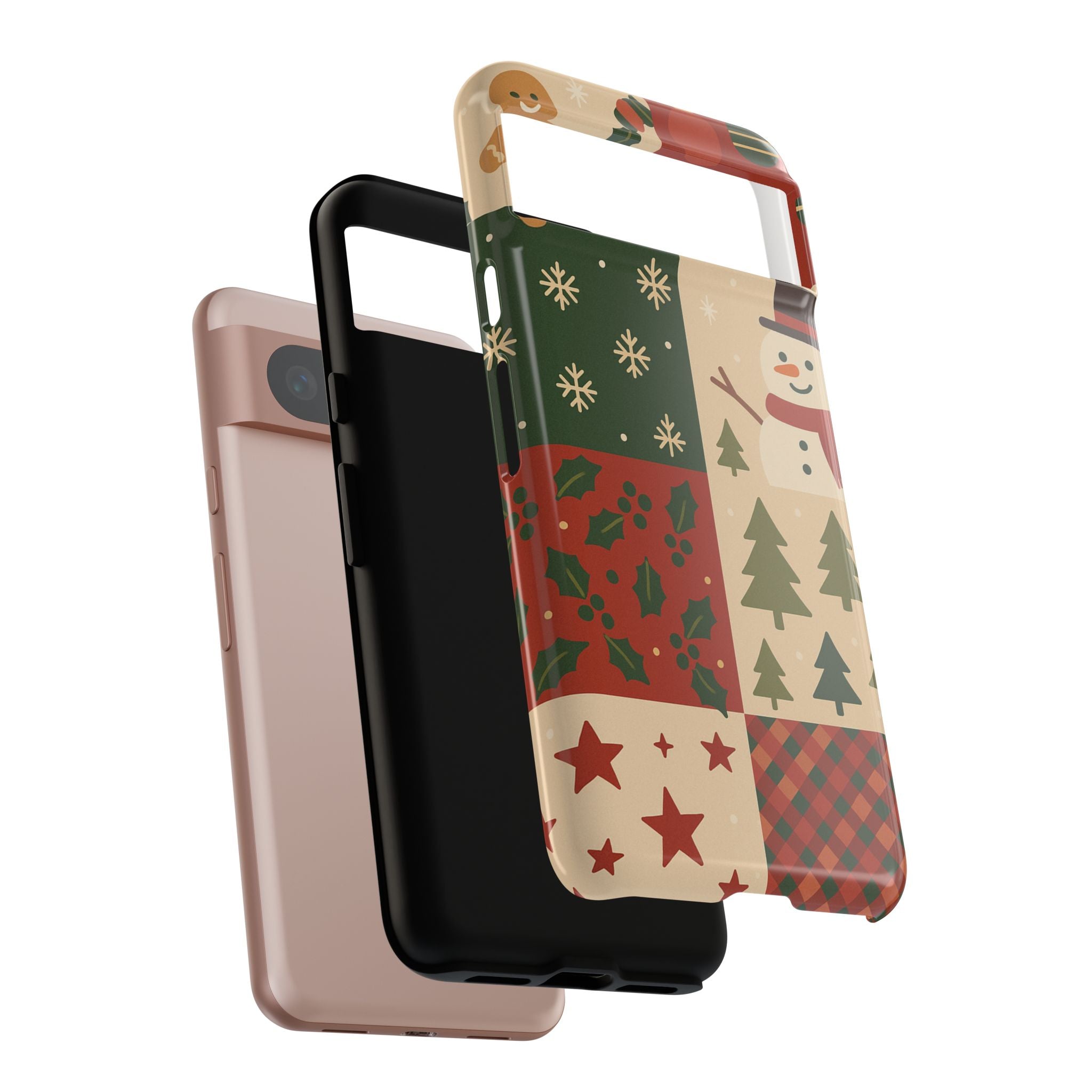 Festive Phone Case - Holiday Cheer, Christmas Gift, Winter Decor, Cute Cell Phone Cover, Seasonal Accessory, Unique Present