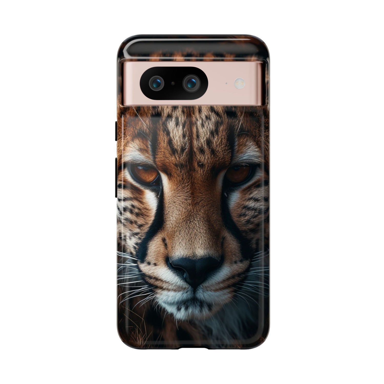 Spirit of the Wild - Cheetah Gaze Phone Case Google Pixel 8 Glossy