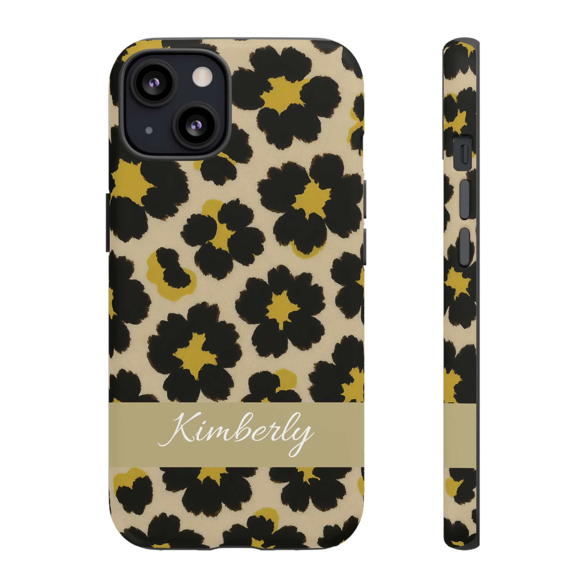 Neon Safari Bloom Phone Case - Tough Protective Cover for iPhone, Samsung & Google Pixel iPhone 13 Matte
