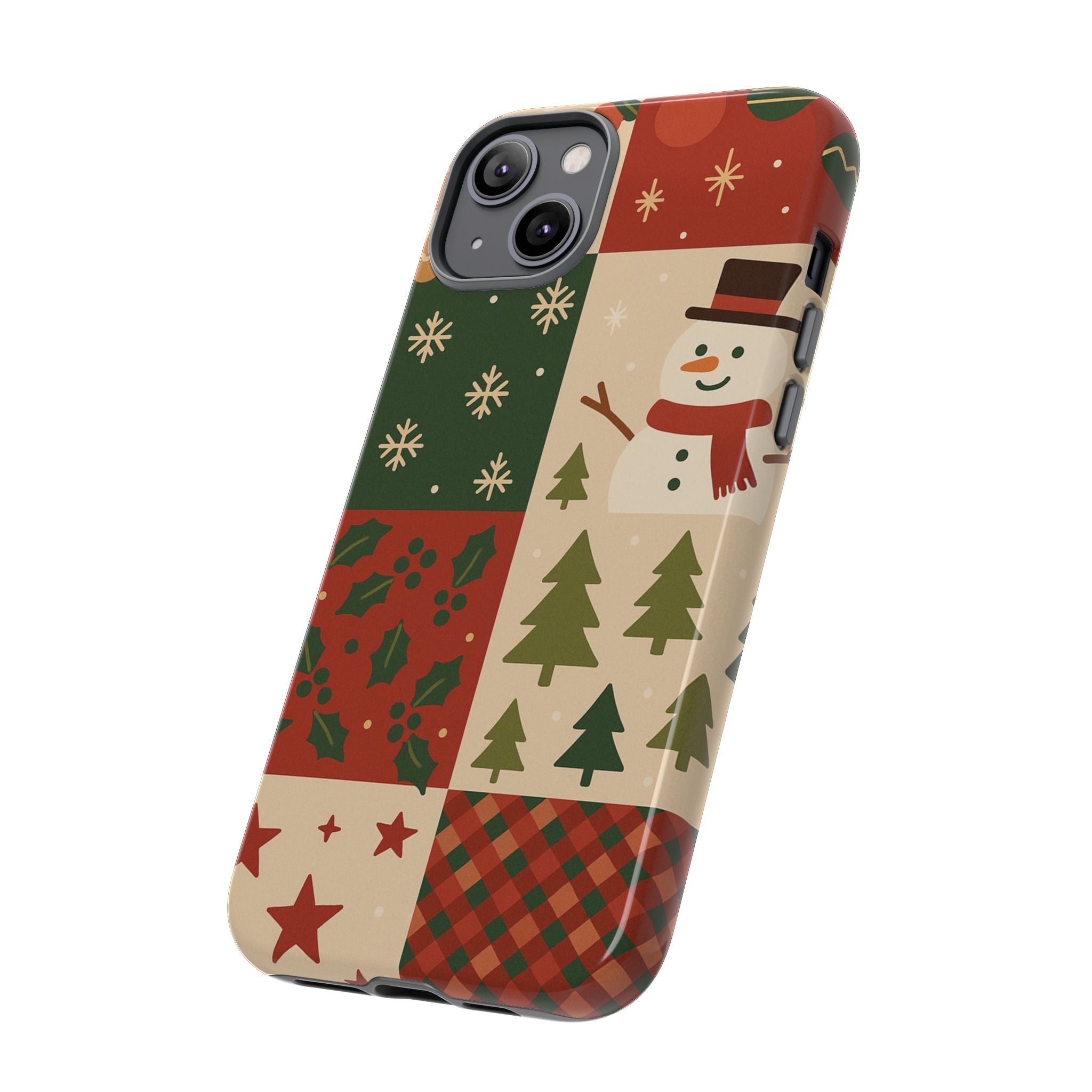 Festive Phone Case - Holiday Cheer, Christmas Gift, Winter Decor, Cute Cell Phone Cover, Seasonal Accessory, Unique Present