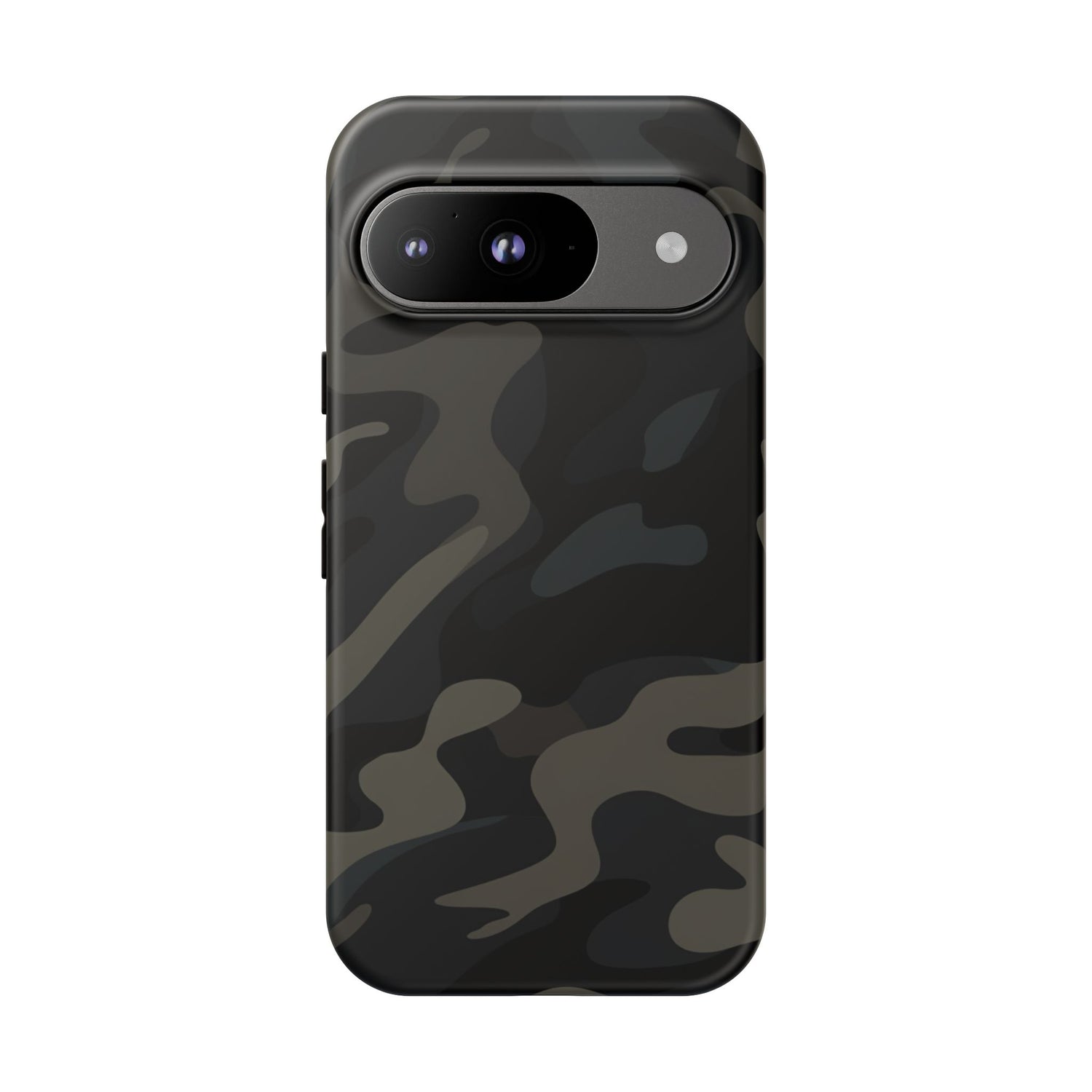 Black Camouflage Phone Case for iPhone, Samsung and Google Pixel Google Pixel 9 Matte