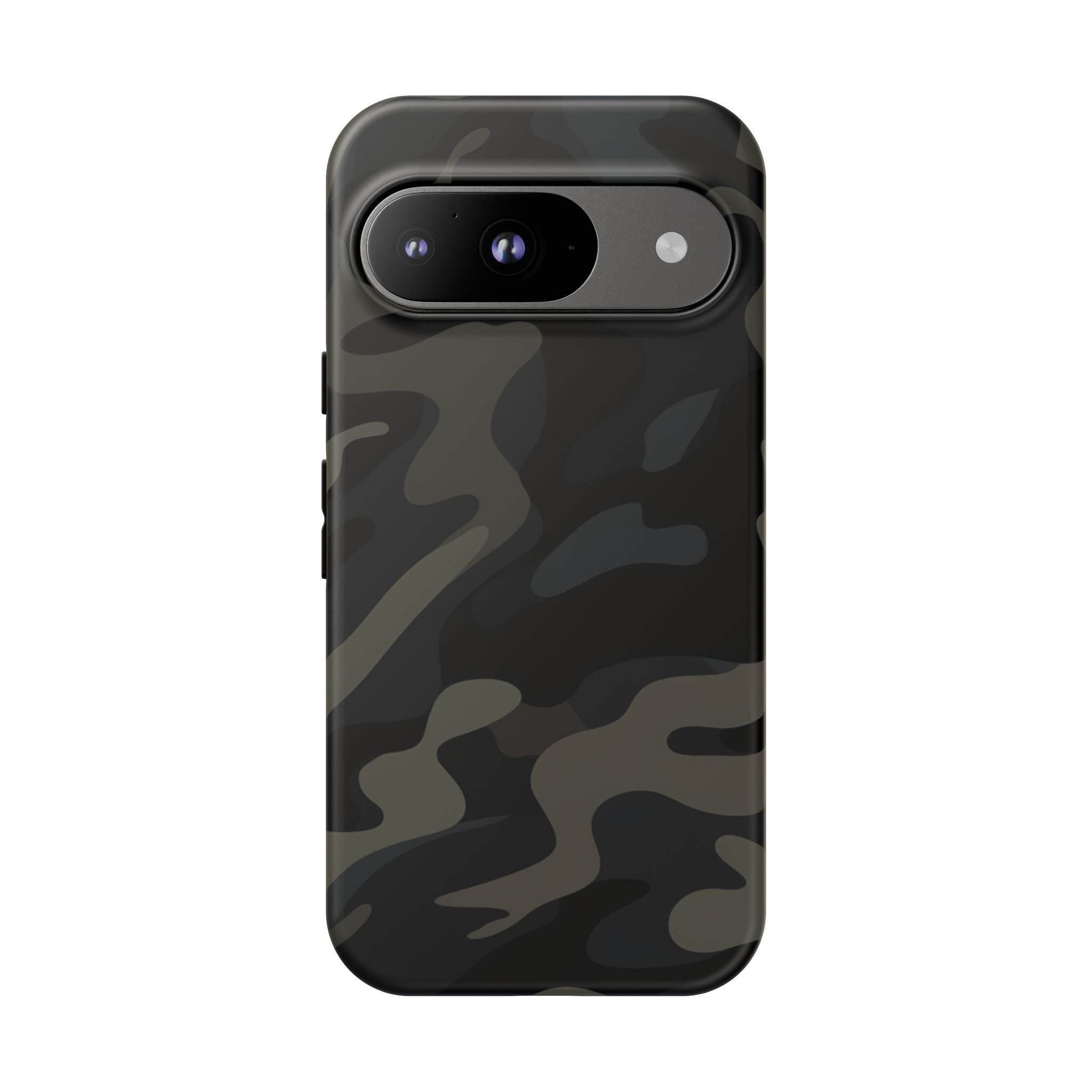Black Camouflage Phone Case for iPhone, Samsung and Google Pixel Google Pixel 9 Matte