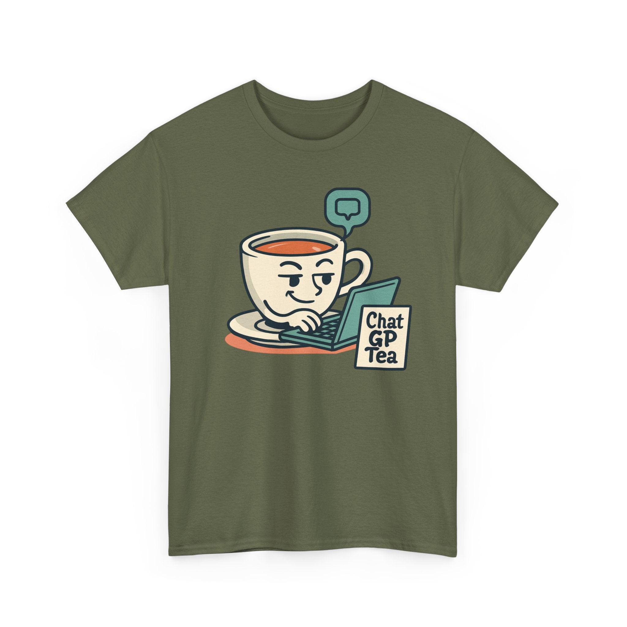Chat GP Tea Shirt - Funny Tea Lover&