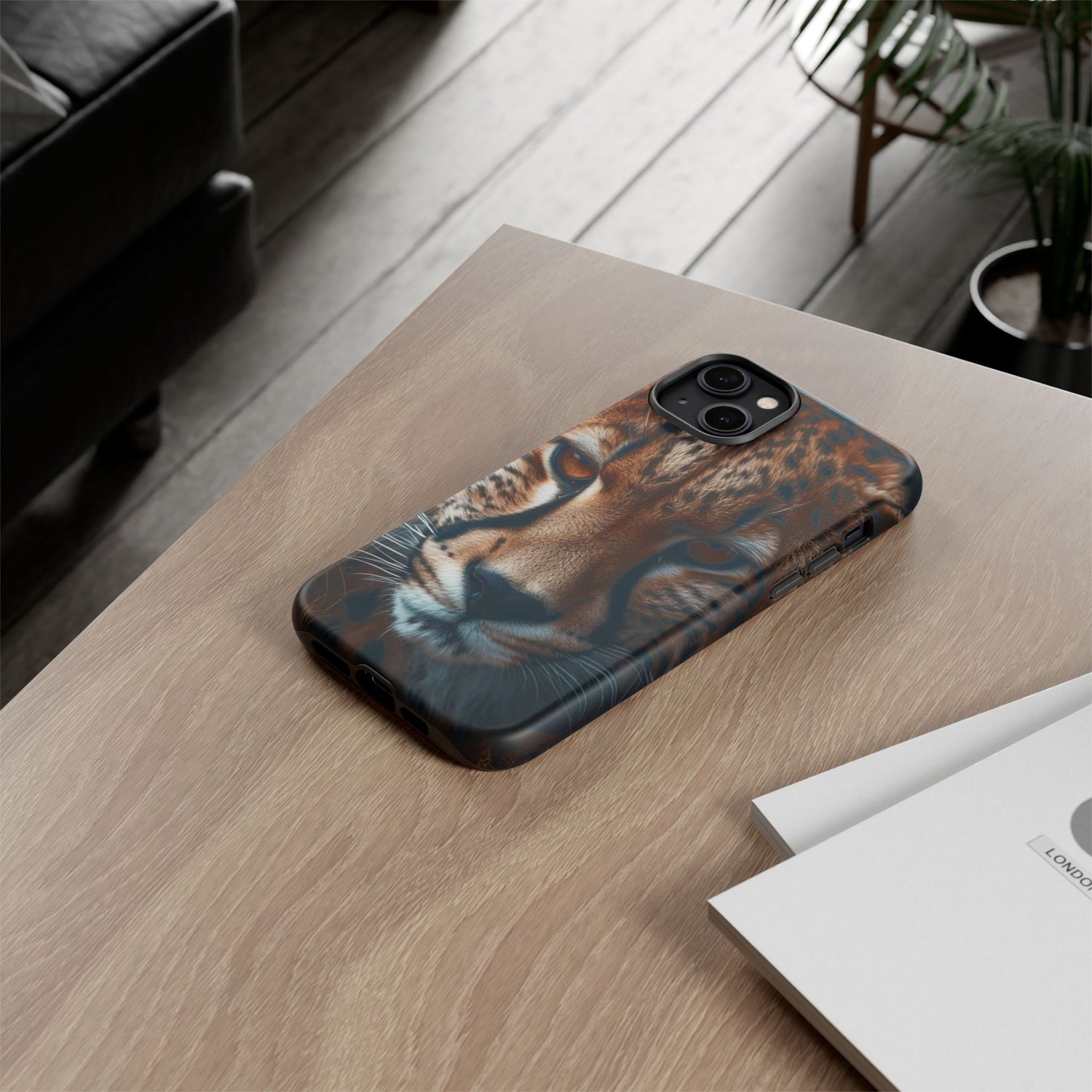 Spirit of the Wild - Cheetah Gaze Phone Case