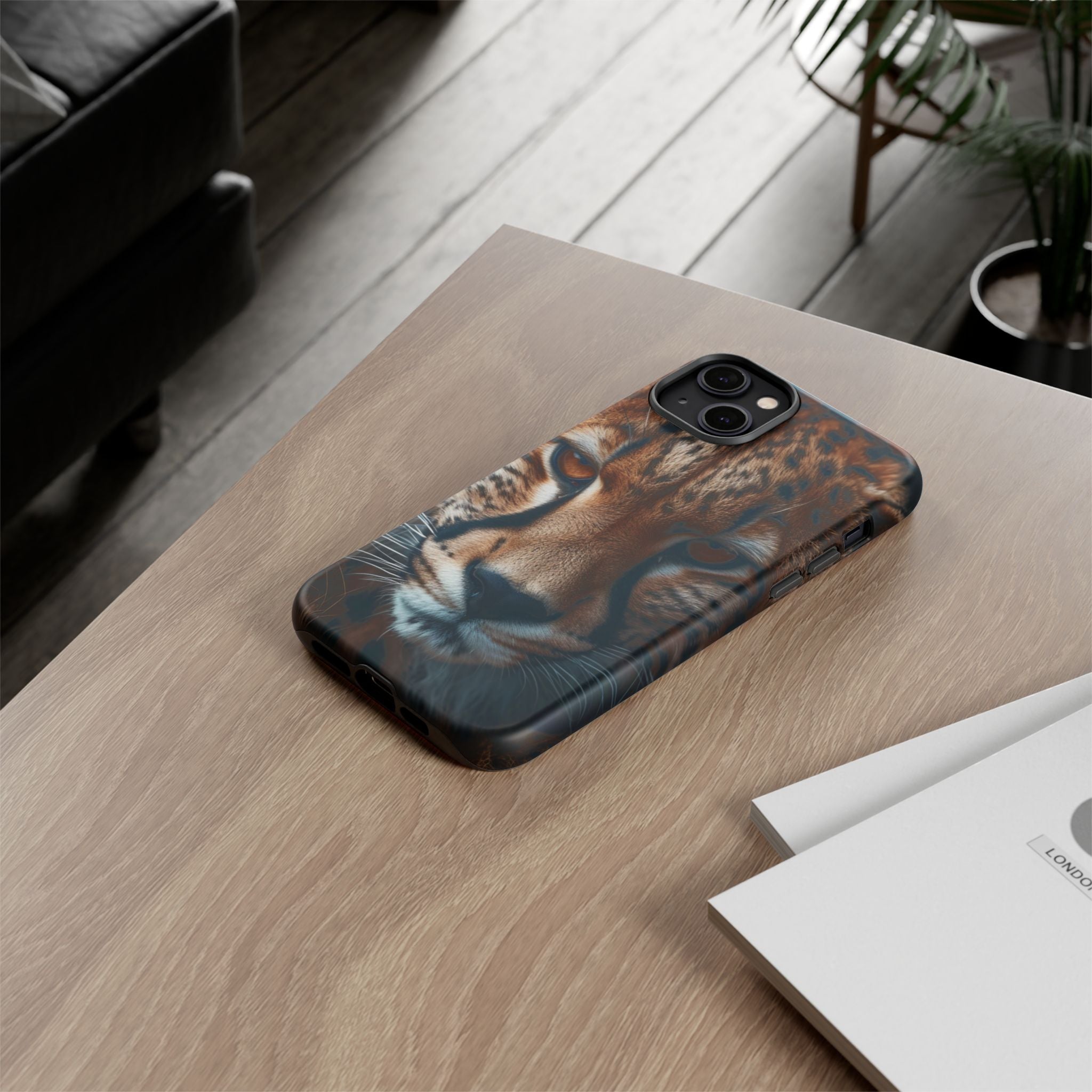 Spirit of the Wild - Cheetah Gaze Phone Case