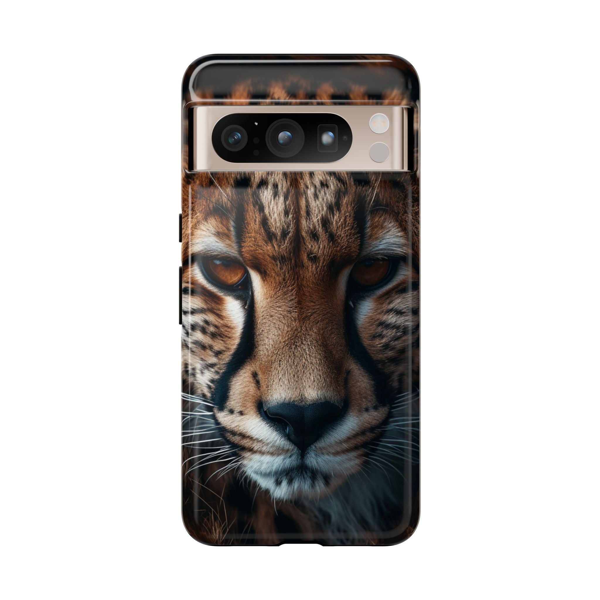 Spirit of the Wild - Cheetah Gaze Phone Case Google Pixel 8 Pro Glossy
