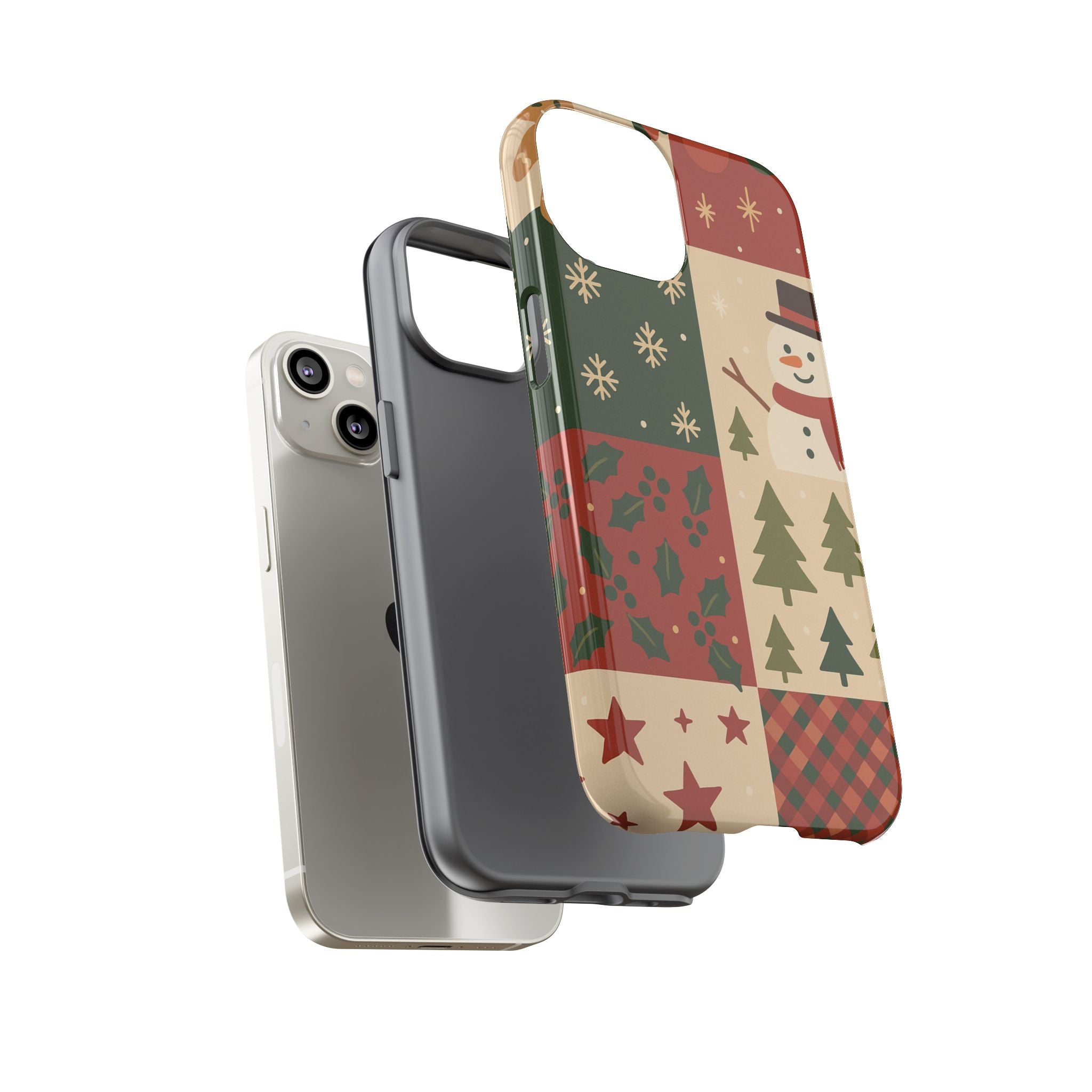 Festive Phone Case - Holiday Cheer, Christmas Gift, Winter Decor, Cute Cell Phone Cover, Seasonal Accessory, Unique Present