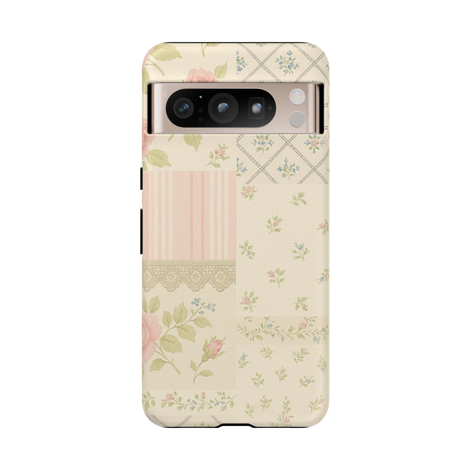 Floral Phone Case, Floral Tough Case, Protective Phone Case, Flower Case, Tough Phone Cover, Floral Tech Accessory Google Pixel 8 Pro Matte