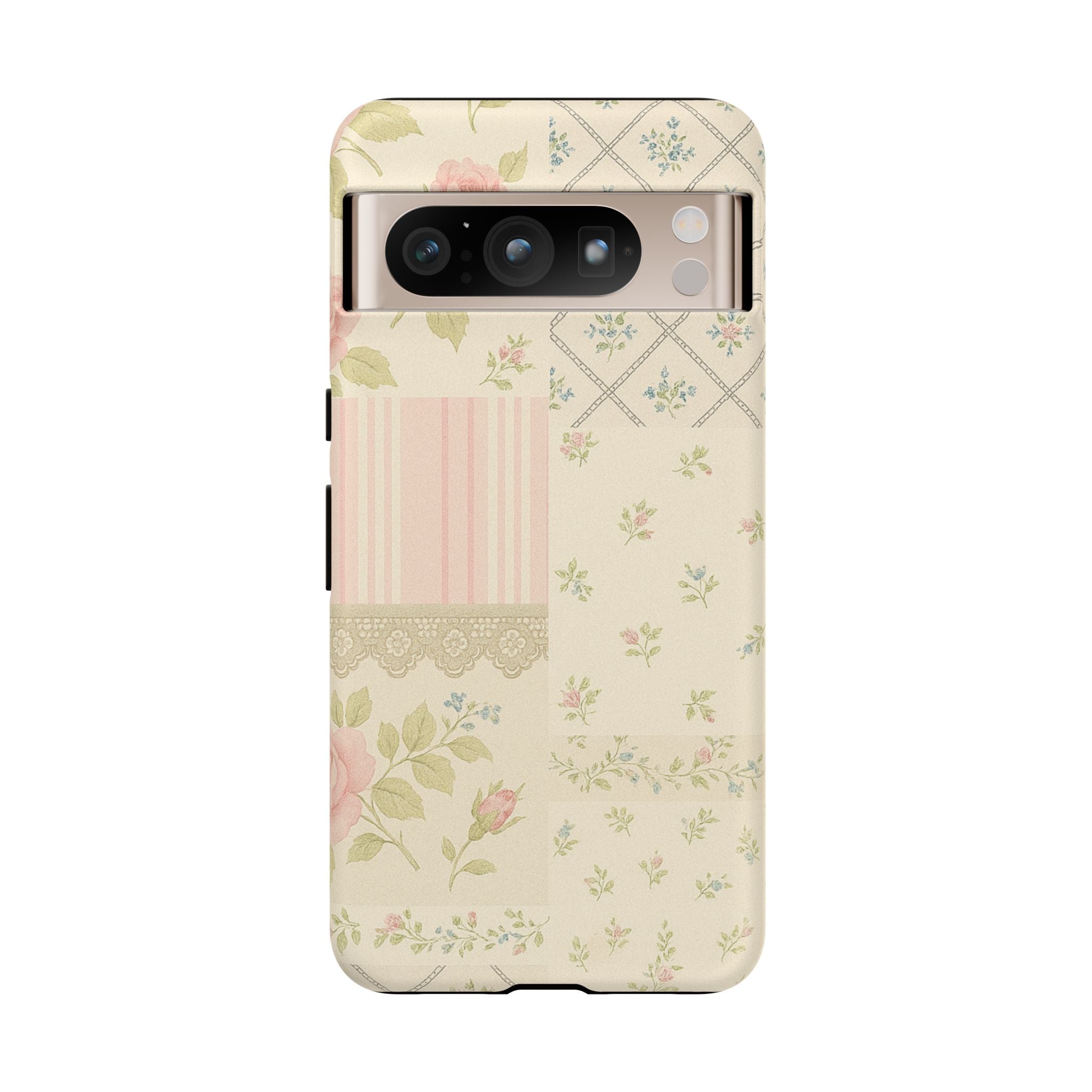 Floral Phone Case, Floral Tough Case, Protective Phone Case, Flower Case, Tough Phone Cover, Floral Tech Accessory Google Pixel 8 Pro Matte