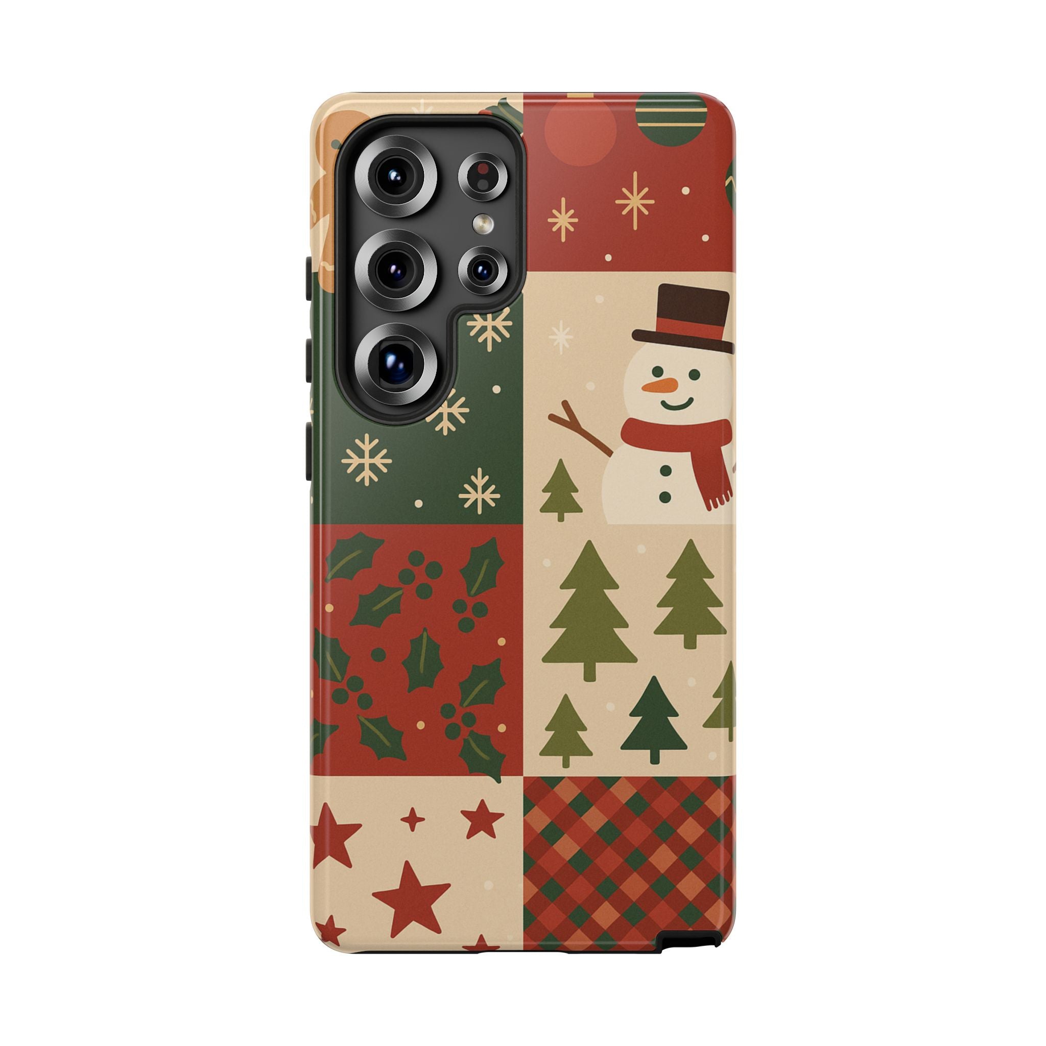 Festive Phone Case - Holiday Cheer, Christmas Gift, Winter Decor, Cute Cell Phone Cover, Seasonal Accessory, Unique Present Samsung Galaxy S25 Ultra Glossy