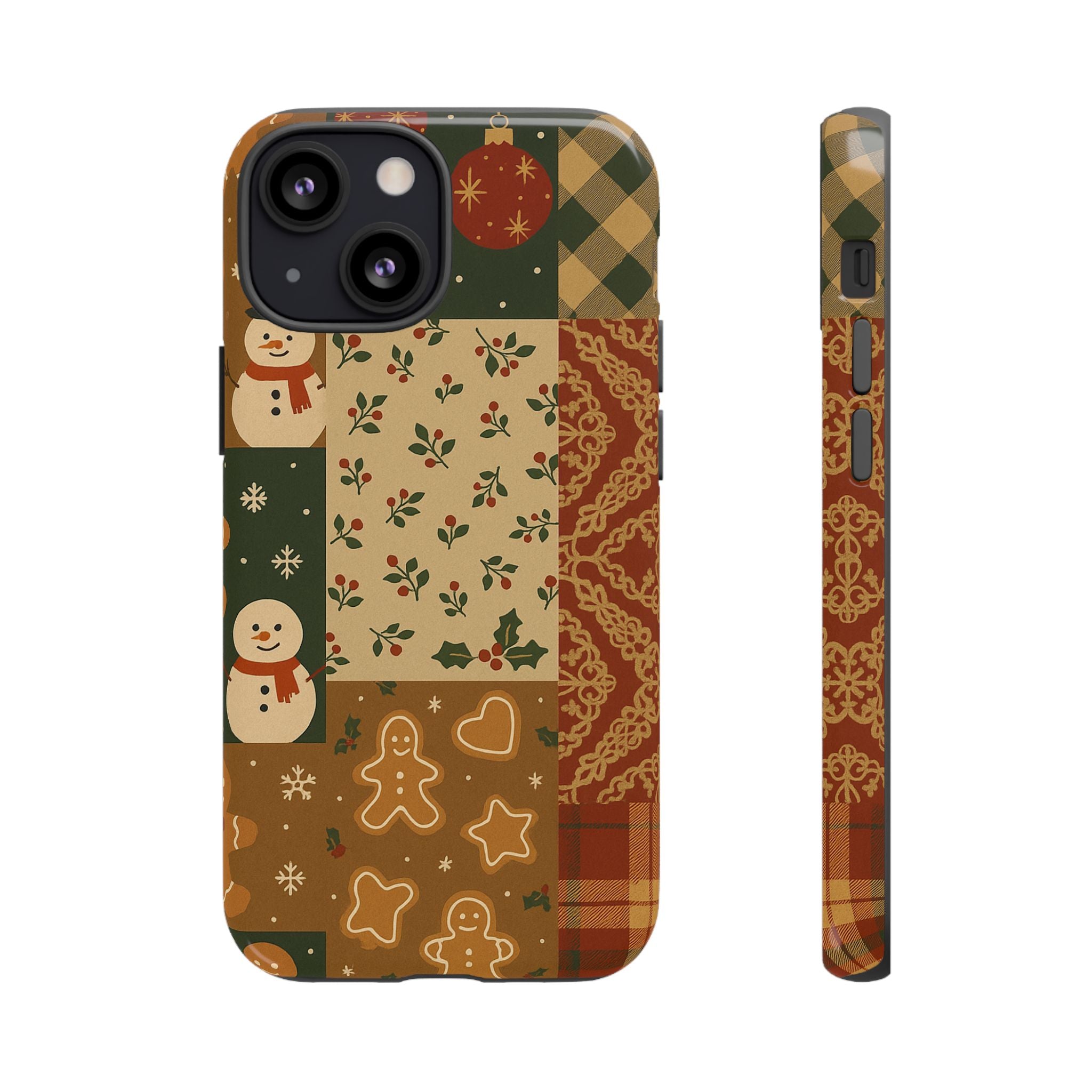 Cute Christmas Phone Case for this Festive Season - Tough Design iPhone 13 Mini Glossy