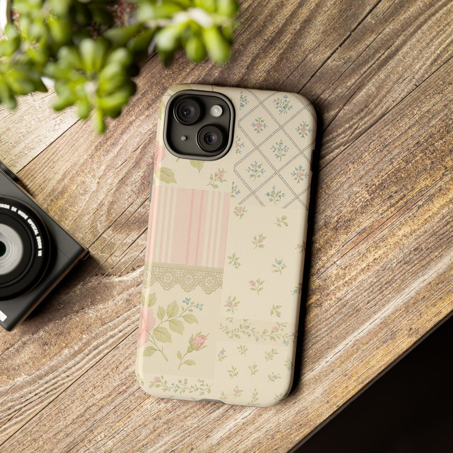 Floral Phone Case, Floral Tough Case, Protective Phone Case, Flower Case, Tough Phone Cover, Floral Tech Accessory