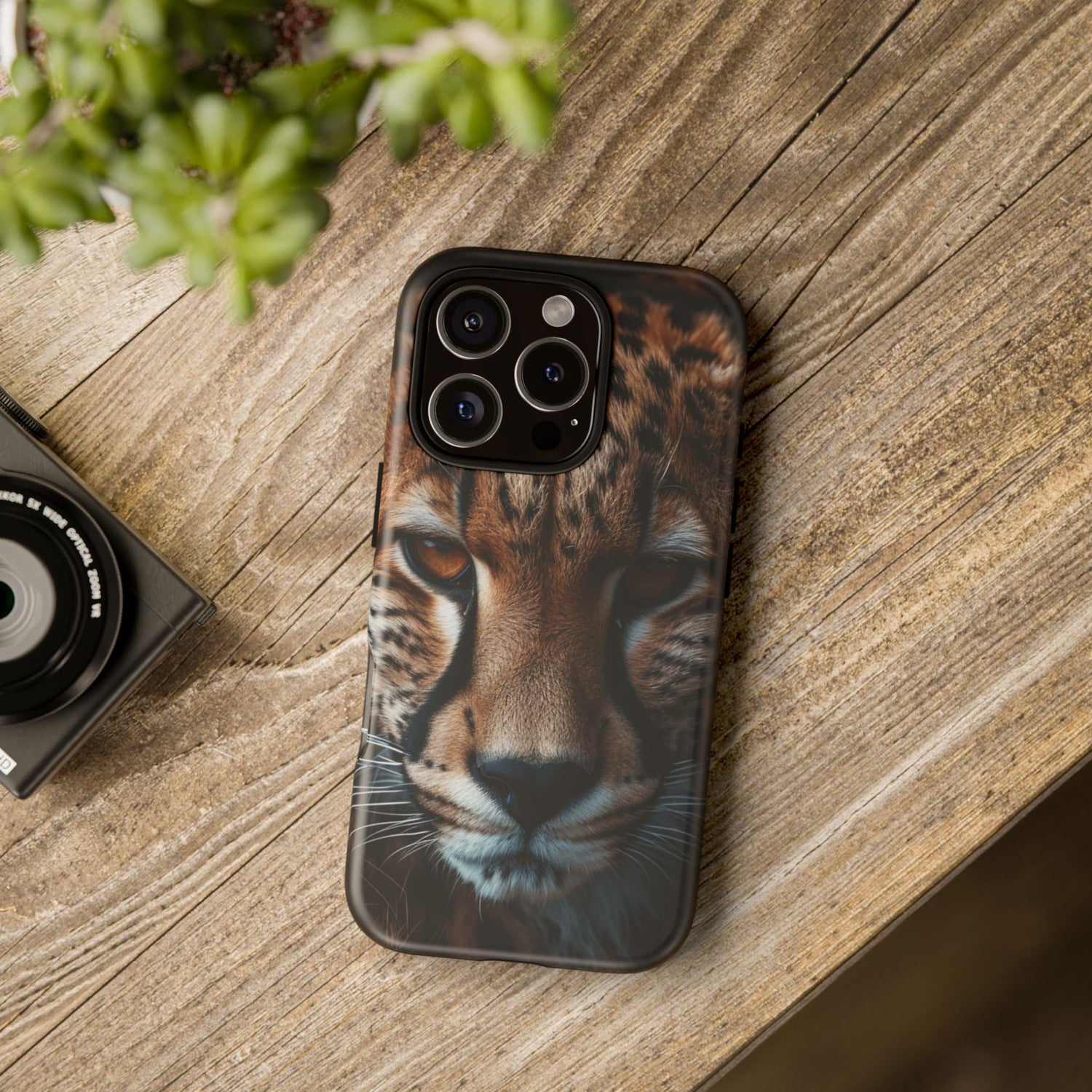 Spirit of the Wild - Cheetah Gaze Phone Case
