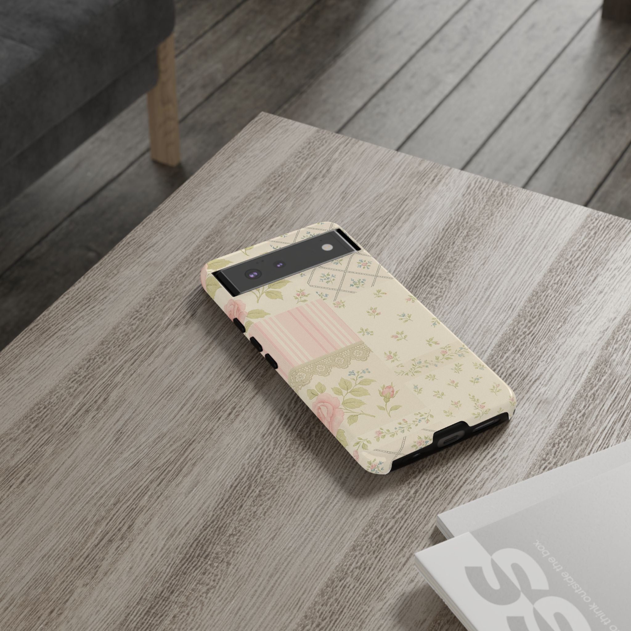 Floral Phone Case, Floral Tough Case, Protective Phone Case, Flower Case, Tough Phone Cover, Floral Tech Accessory