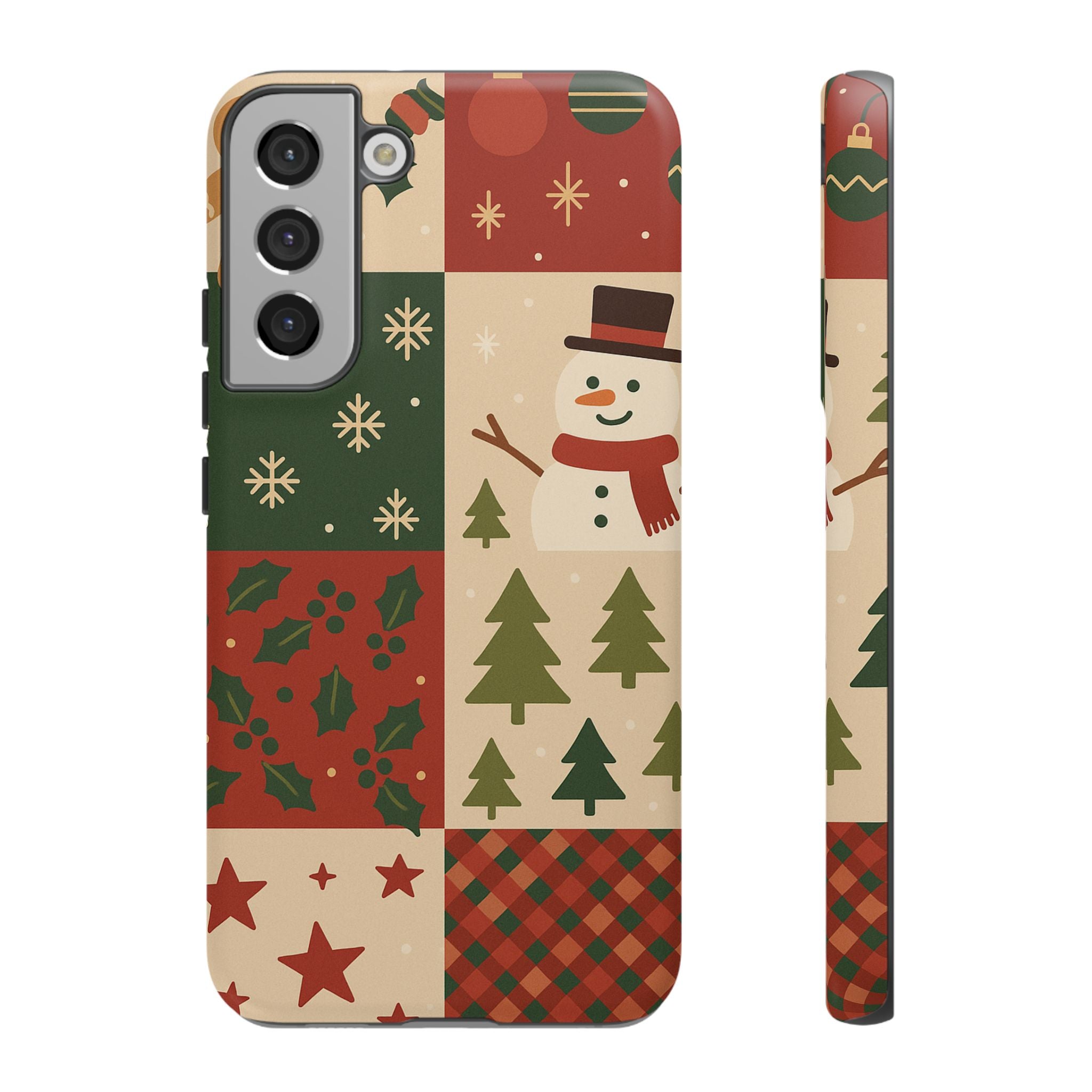 Festive Phone Case - Holiday Cheer, Christmas Gift, Winter Decor, Cute Cell Phone Cover, Seasonal Accessory, Unique Present Samsung Galaxy S22 Plus Matte