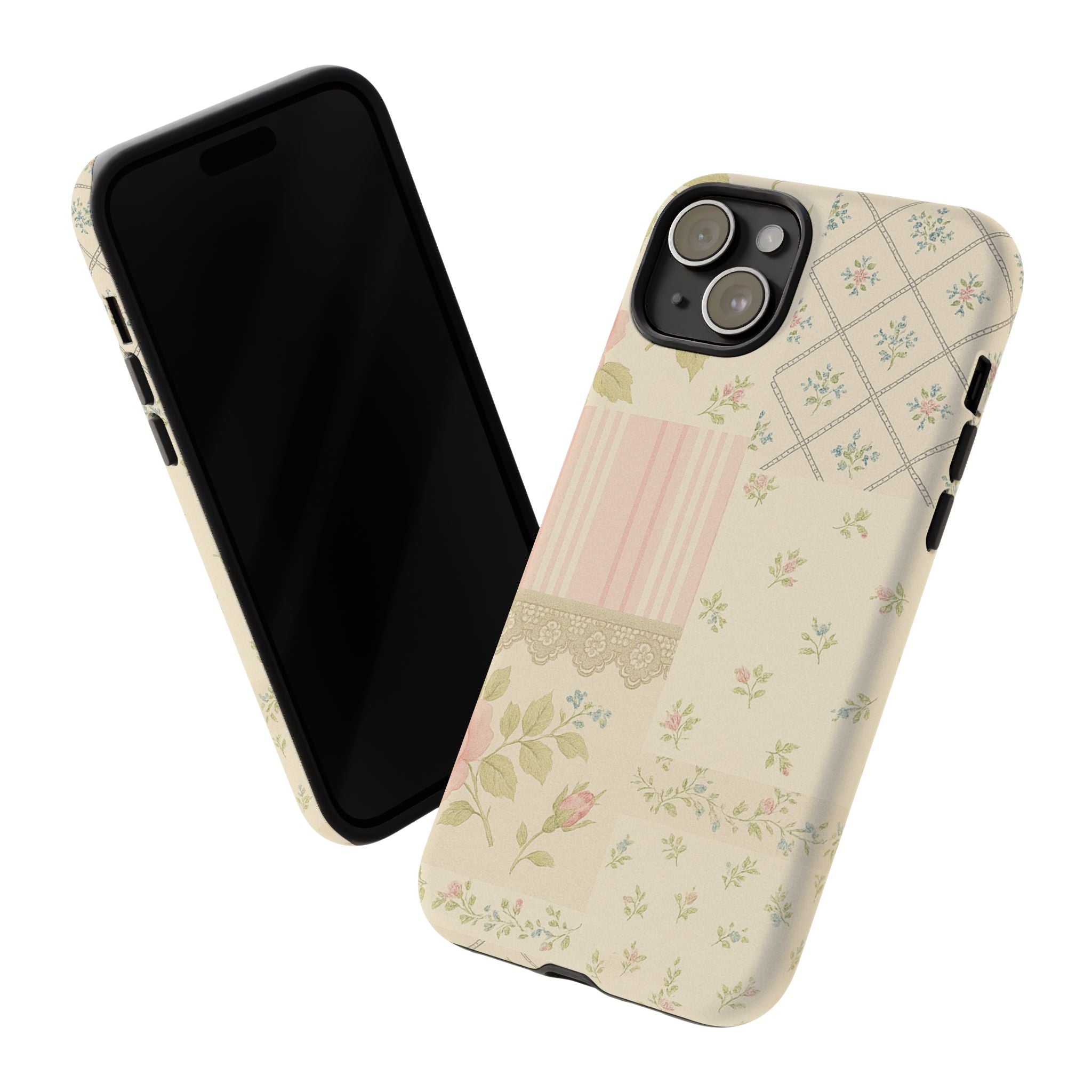 Floral Phone Case, Floral Tough Case, Protective Phone Case, Flower Case, Tough Phone Cover, Floral Tech Accessory