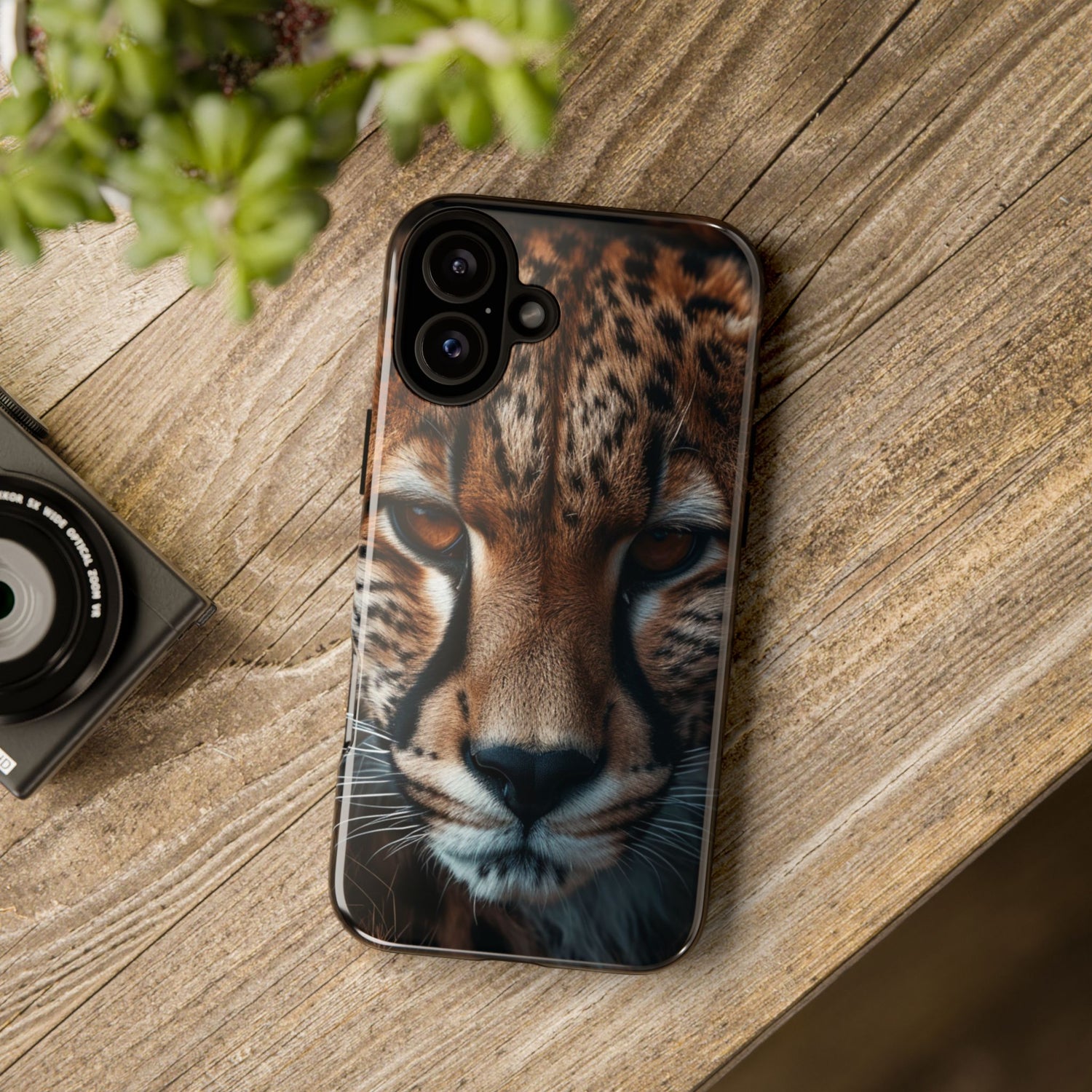 Spirit of the Wild - Cheetah Gaze Phone Case
