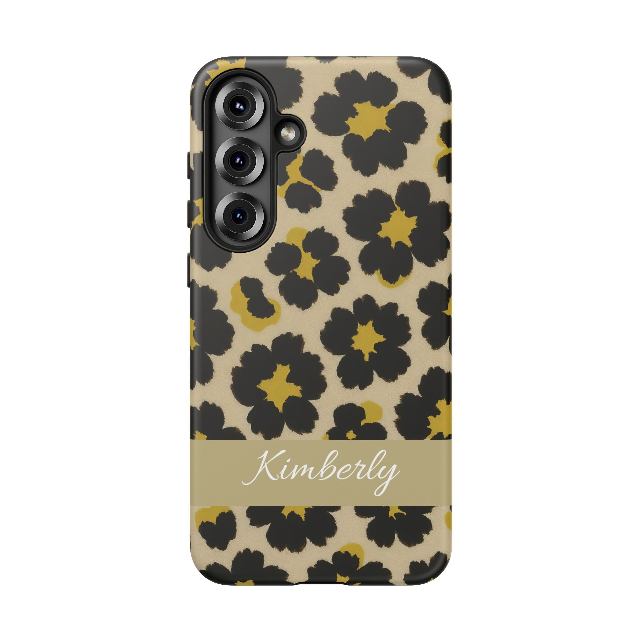 Neon Safari Bloom Phone Case - Tough Protective Cover for iPhone, Samsung & Google Pixel Samsung Galaxy S25 Plus Matte