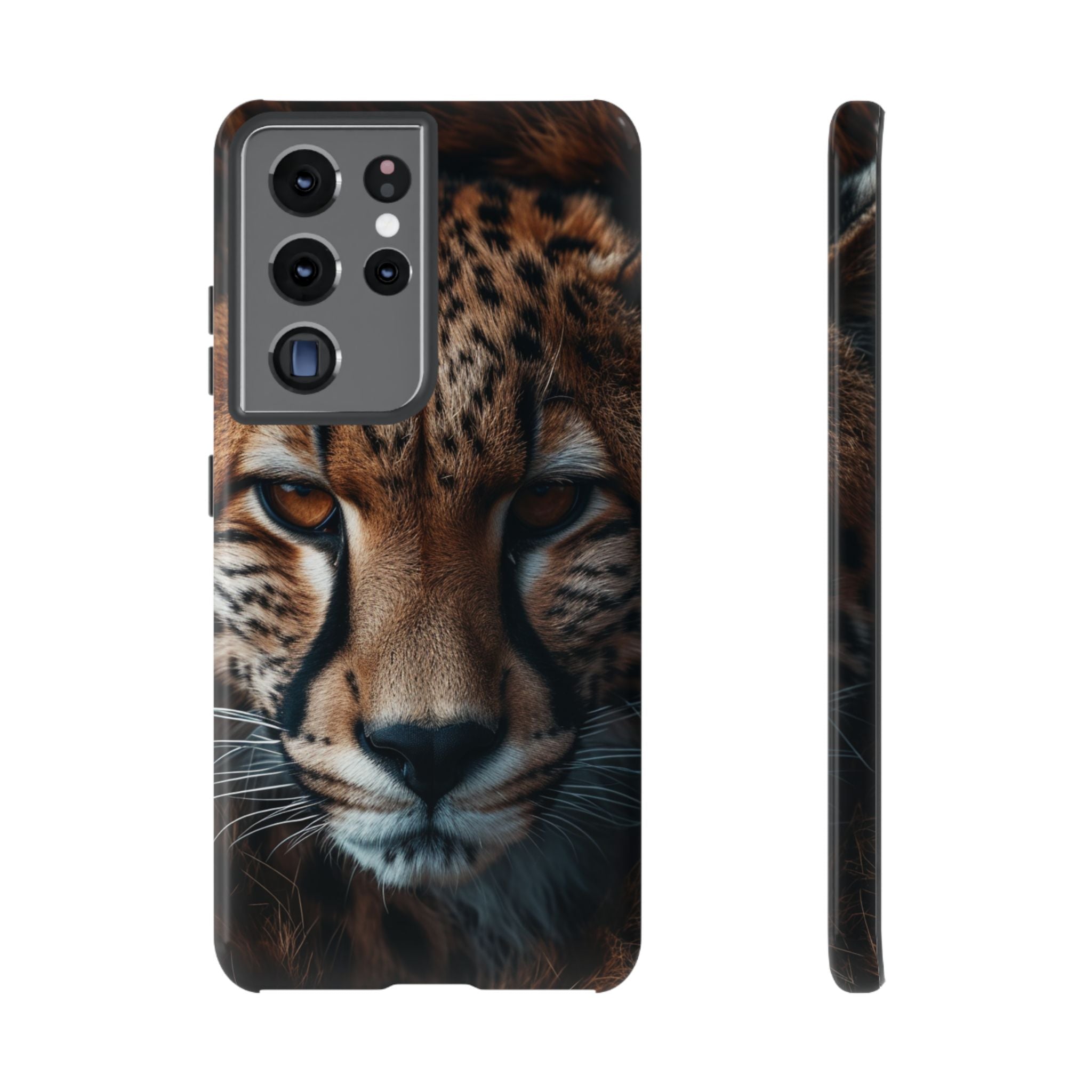 Spirit of the Wild - Cheetah Gaze Phone Case Samsung Galaxy S21 Ultra Glossy