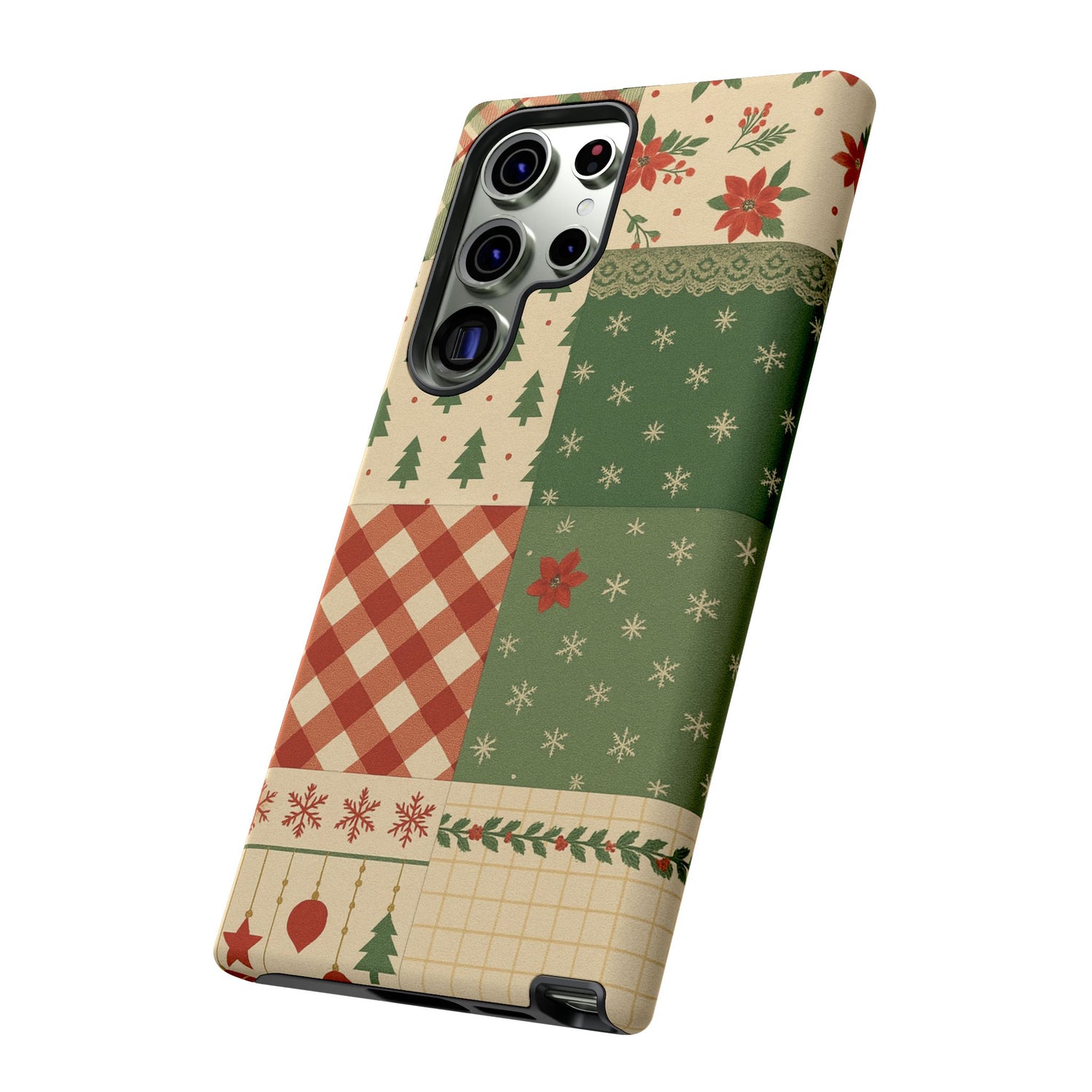 Festive Phone Cases, Luxury Black and Gold Design for Christmas Gift, Holiday Decor, Tough Case, Winter Celebration, Elegant iPhone Cover