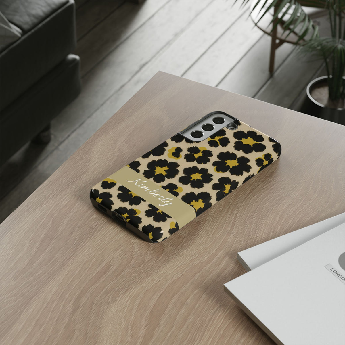 Neon Safari Bloom Phone Case - Tough Protective Cover for iPhone, Samsung & Google Pixel