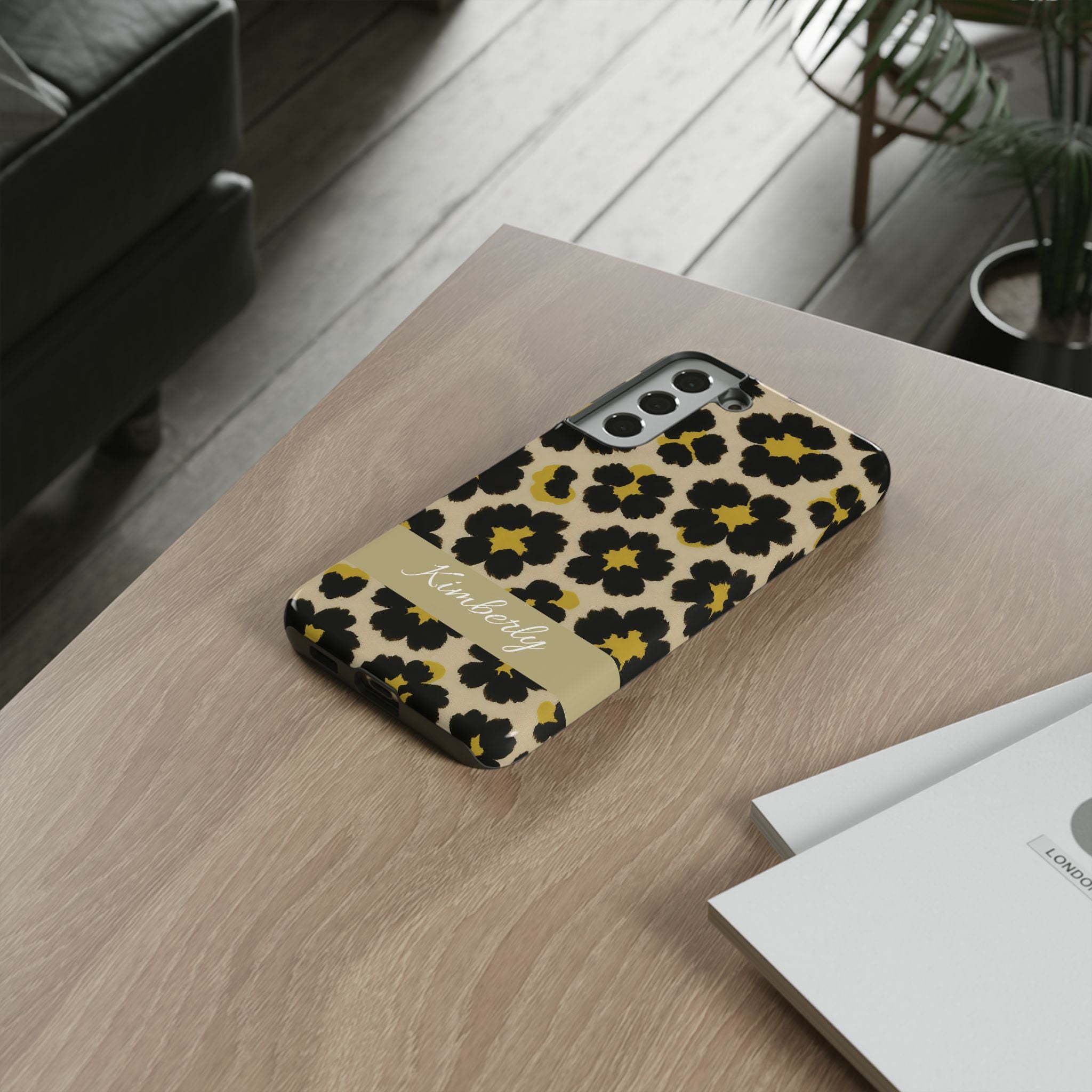 Neon Safari Bloom Phone Case - Tough Protective Cover for iPhone, Samsung & Google Pixel