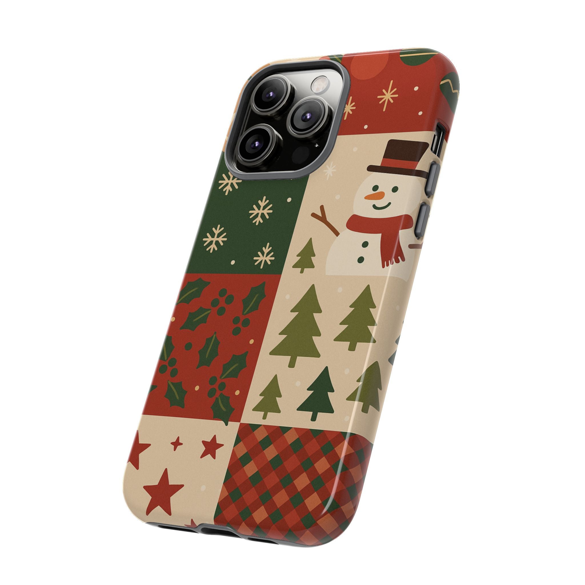 Festive Phone Case - Holiday Cheer, Christmas Gift, Winter Decor, Cute Cell Phone Cover, Seasonal Accessory, Unique Present