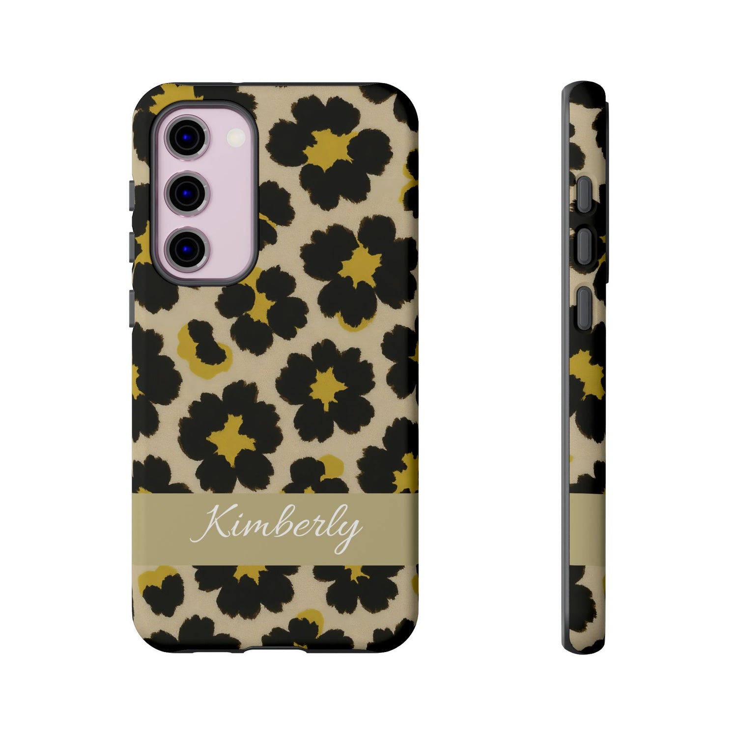 Neon Safari Bloom Phone Case - Tough Protective Cover for iPhone, Samsung & Google Pixel Samsung Galaxy S23 Plus Matte