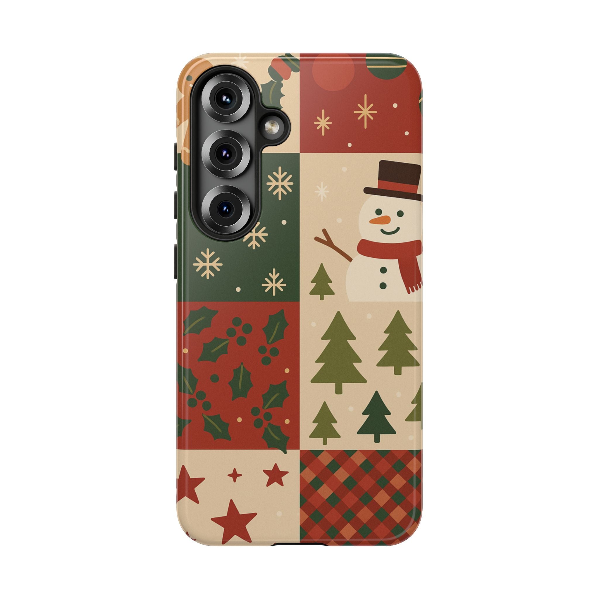 Festive Phone Case - Holiday Cheer, Christmas Gift, Winter Decor, Cute Cell Phone Cover, Seasonal Accessory, Unique Present Samsung Galaxy S25 Glossy