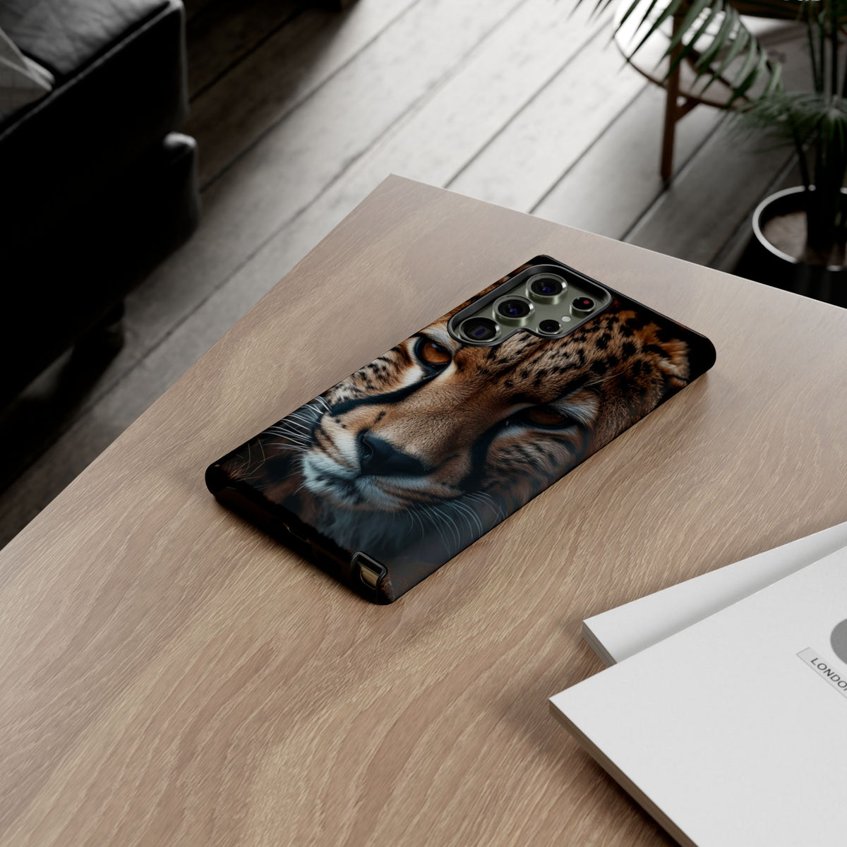 Spirit of the Wild - Cheetah Gaze Phone Case