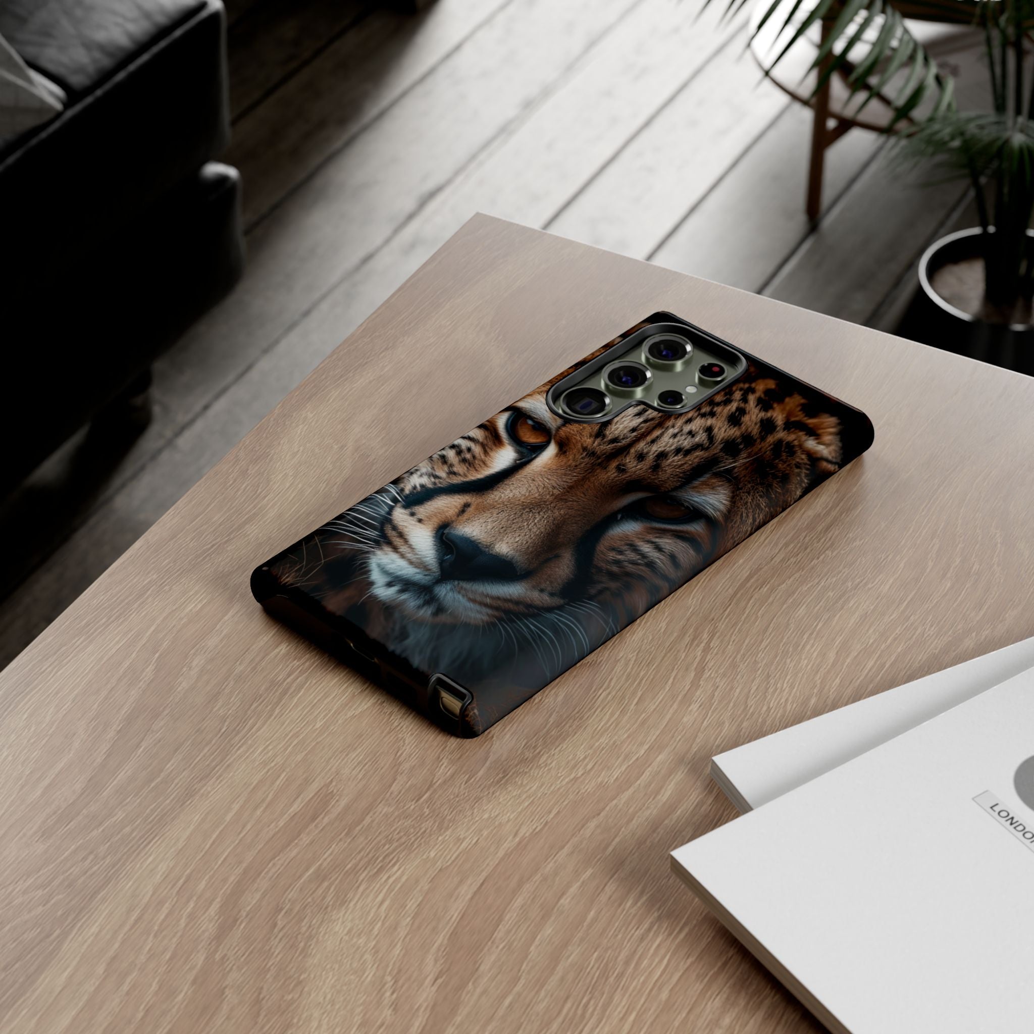 Spirit of the Wild - Cheetah Gaze Phone Case