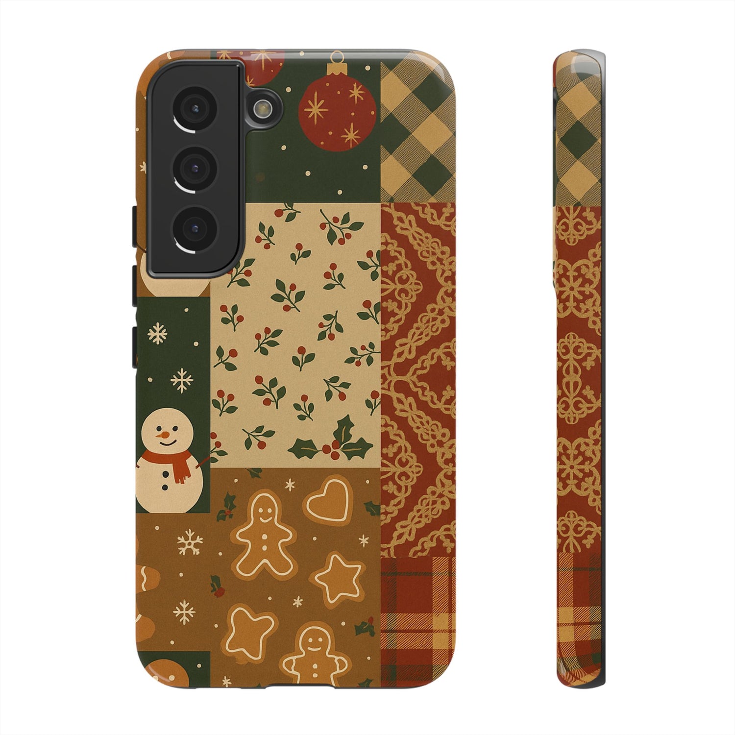 Cute Christmas Phone Case for this Festive Season - Tough Design Samsung Galaxy S22 Glossy