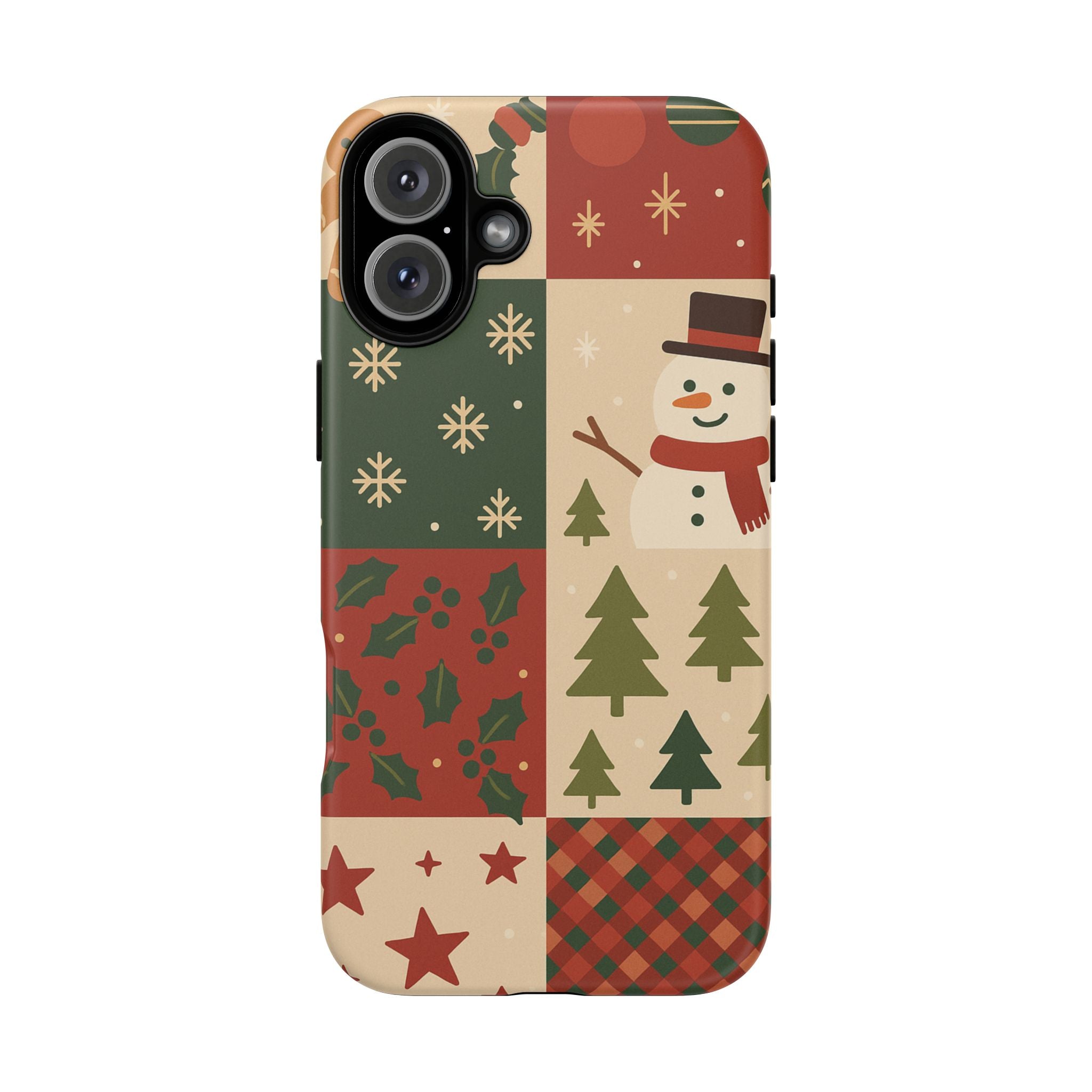 Festive Phone Case - Holiday Cheer, Christmas Gift, Winter Decor, Cute Cell Phone Cover, Seasonal Accessory, Unique Present iPhone 16 Plus Matte