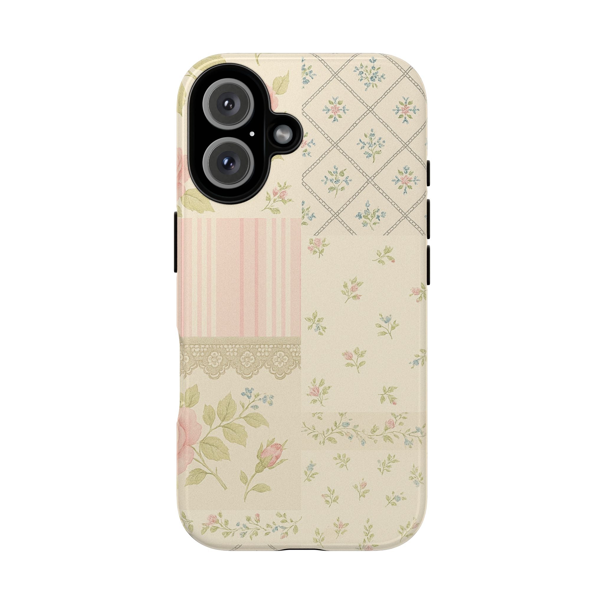 Floral Phone Case, Floral Tough Case, Protective Phone Case, Flower Case, Tough Phone Cover, Floral Tech Accessory iPhone 16 Glossy